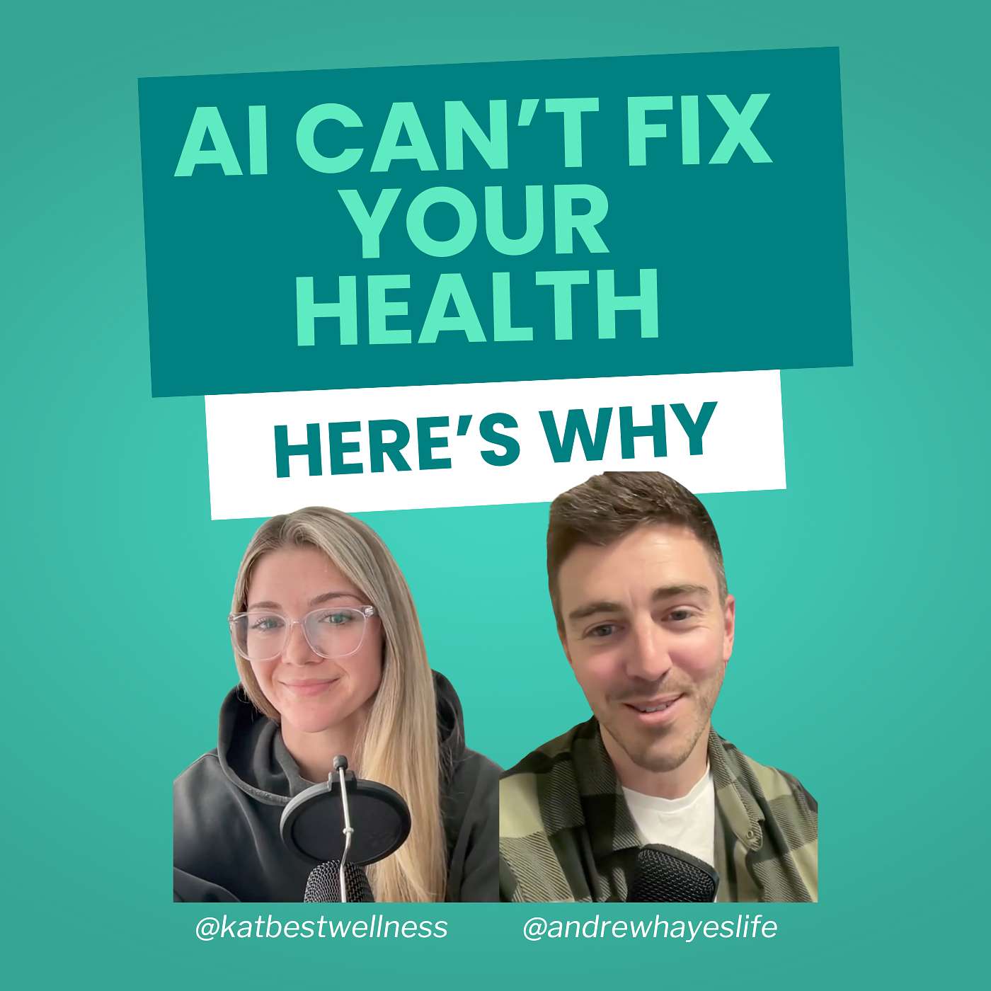 Can AI Actually Fix Your Health? (Where It Helps… and Where It Doesn’t) | Ep. 81 episode artwork