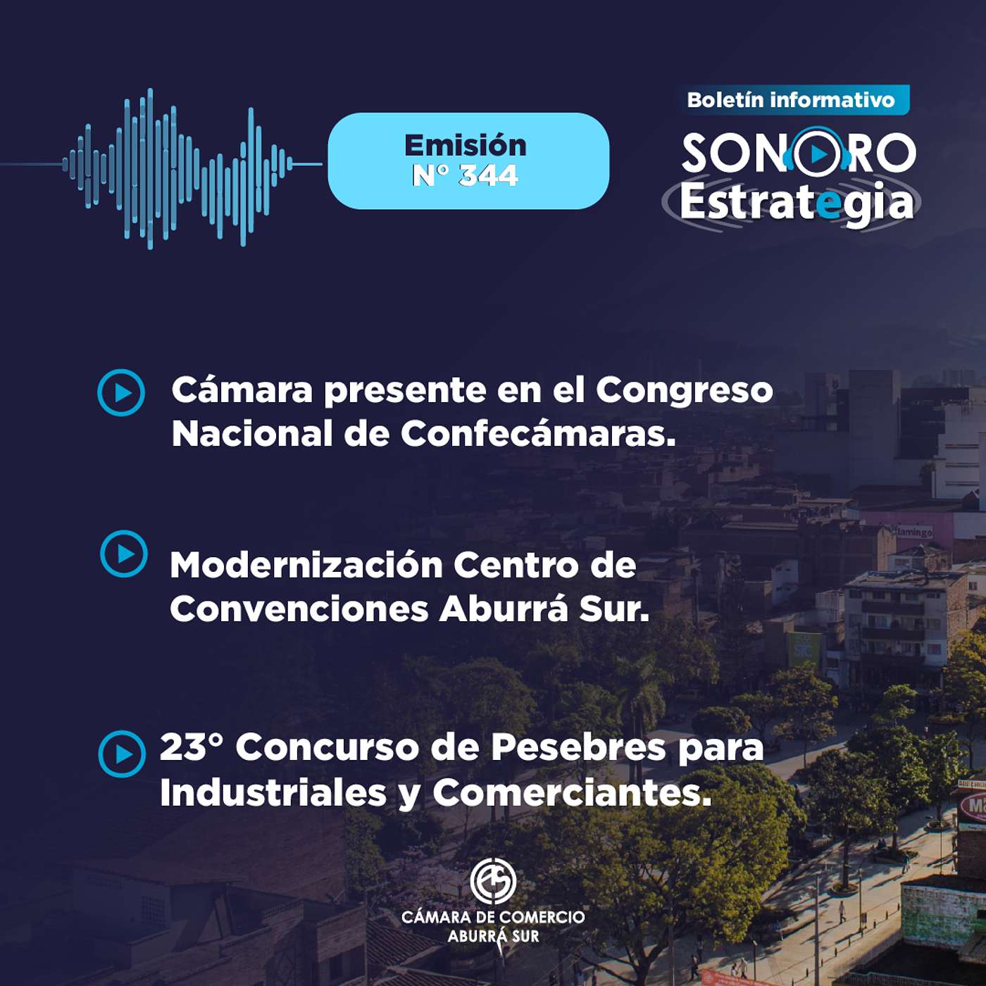 Boletín Sonoro Estrategia N°344 – Octubre 3 de 2025 episode artwork