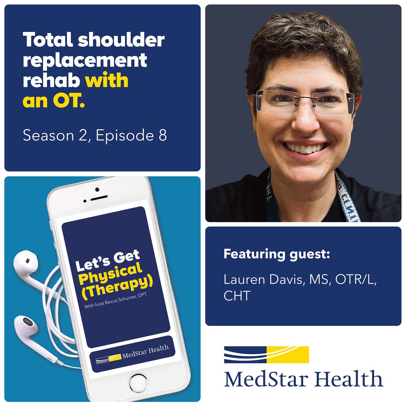 cover of episode Total Shoulder Replacement Rehab with OT Lauren Davis