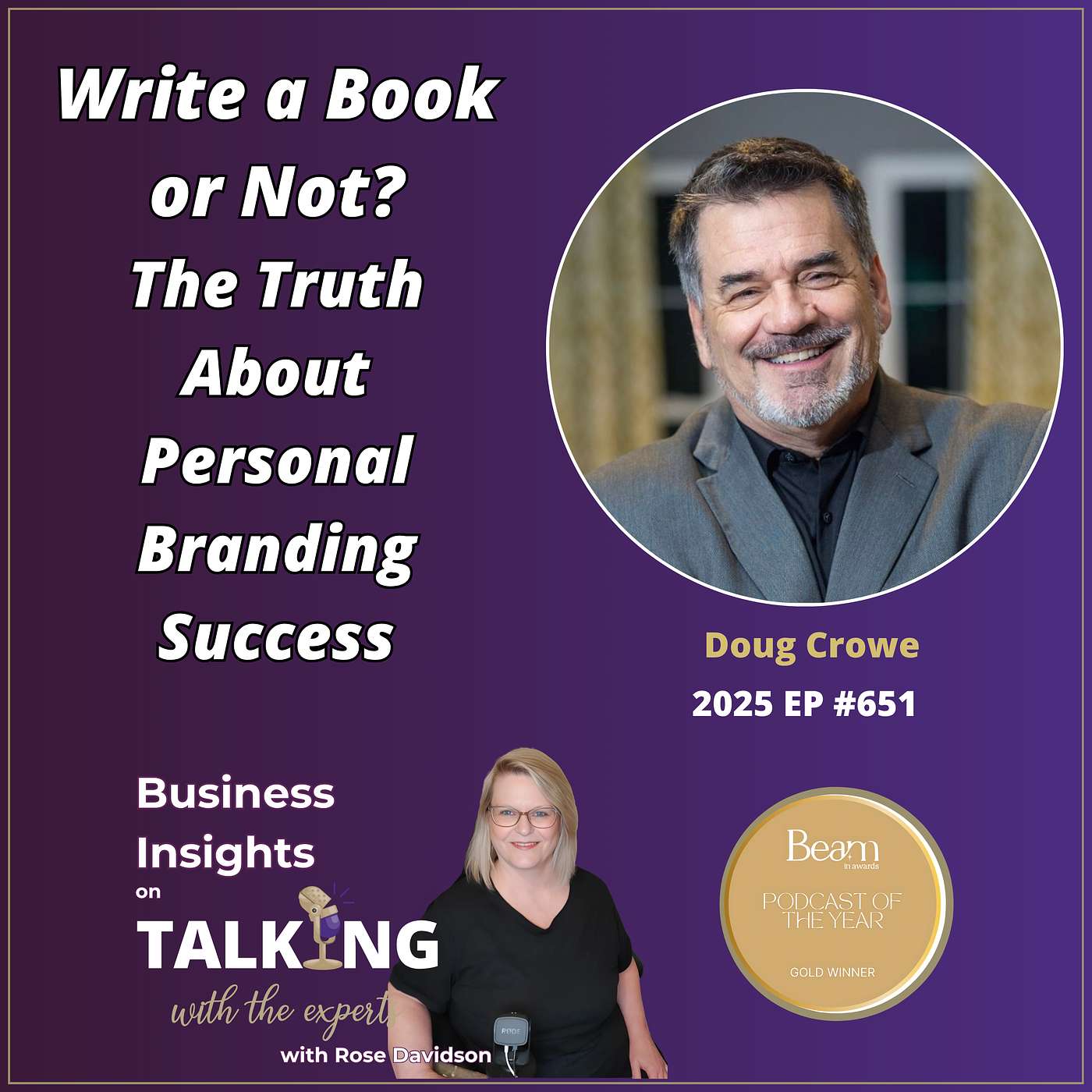 #651 Write a Book or Not? The Truth About Personal Branding Success #651 Write a Book or Not? The Truth About Personal Branding Success