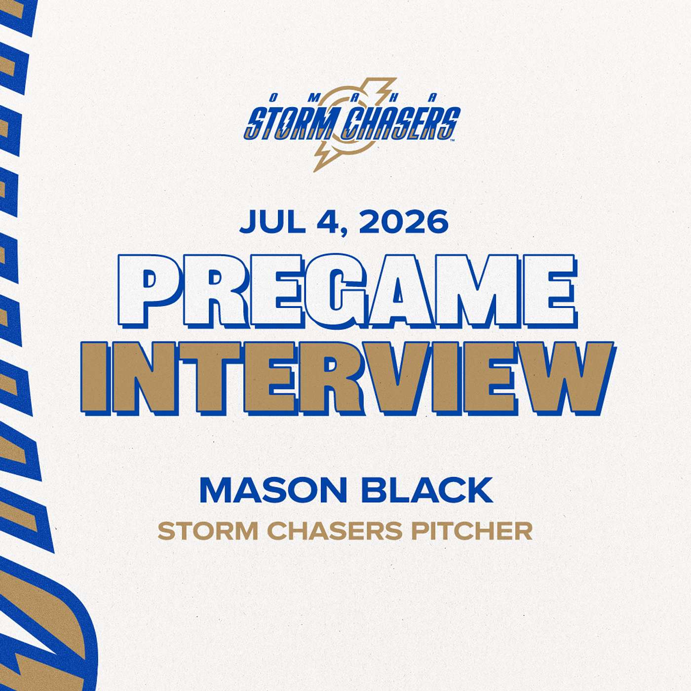 Pregame Interview: Mason Black | July 4, 2026 episode artwork