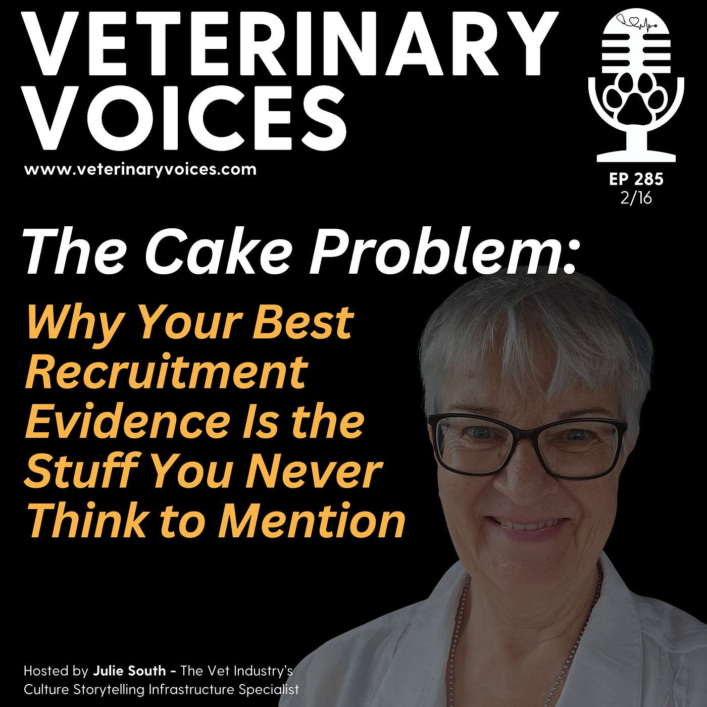 The Cake Problem: Why Your Best Recruitment Evidence Is the Stuff You Never Think to Mention - ep 285