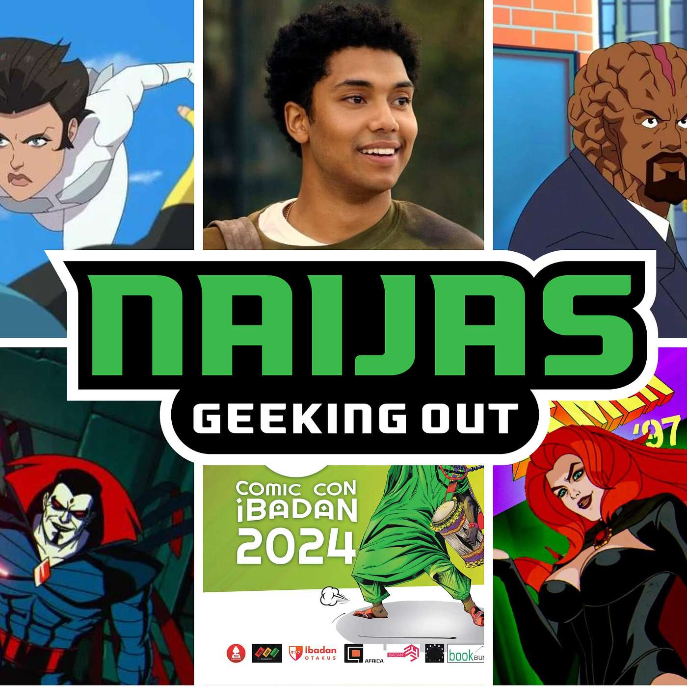 176 - Invincible!, X-men '97, Across the Spider-verse youtube short and Ibadan Comic-Con!