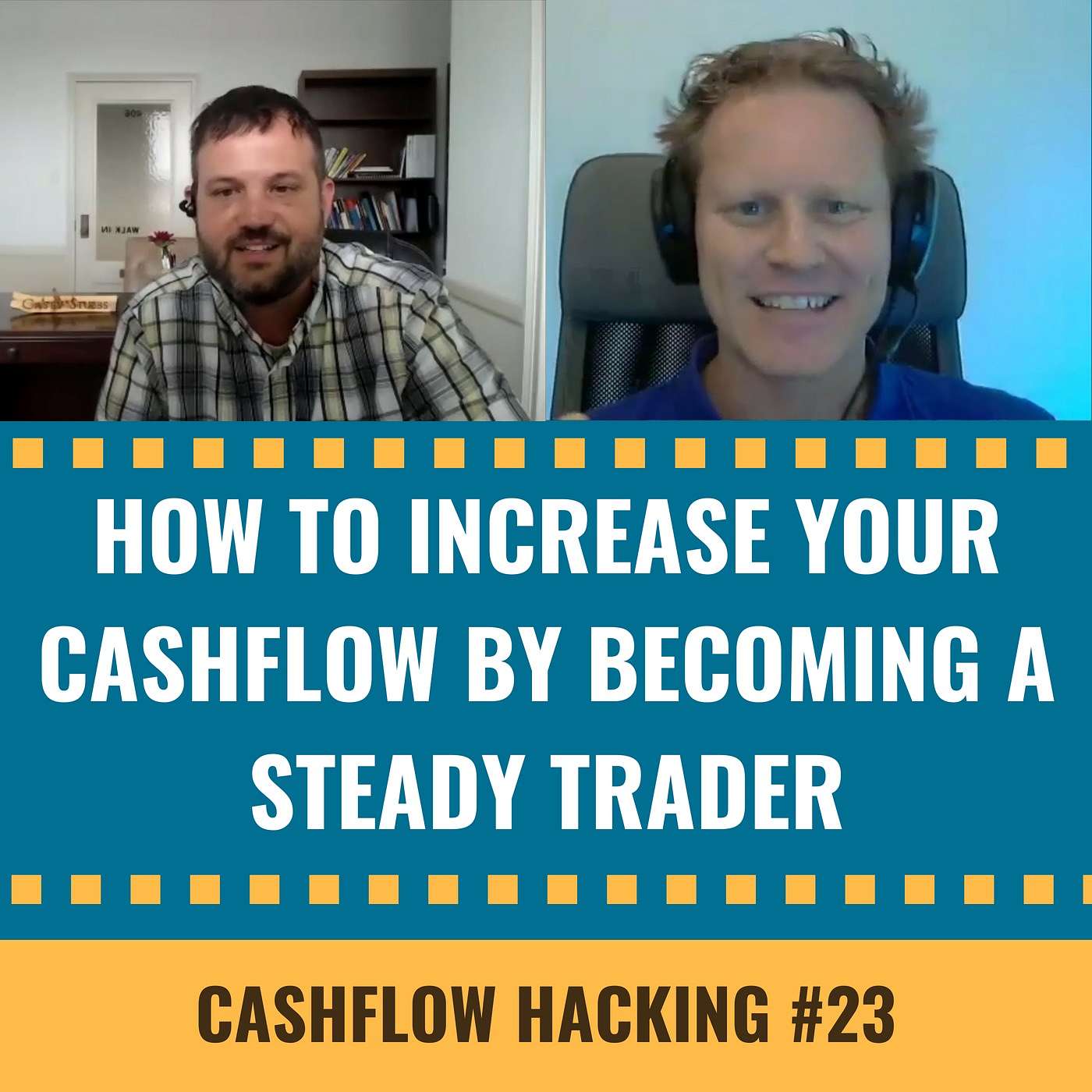 cover of episode How To Increase Your Cashflow By Becoming A Steady Trader | Cashflow Hacking Ep #23 Serge Berger