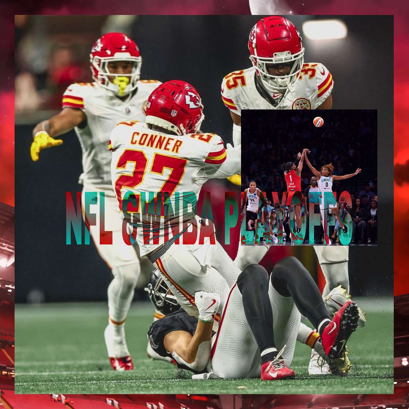 NFL & WNBA Playoffs episode artwork
