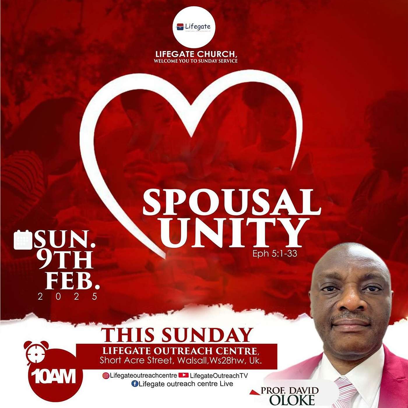 Spousal Unity - Lifegate Church - 9.2.25 episode artwork