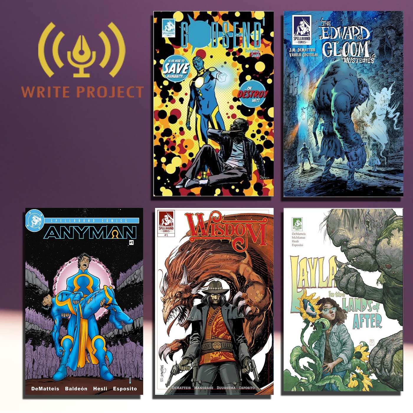 Interview with JM DeMatteis, creator of The DeMultiverse | The Write Project episode artwork