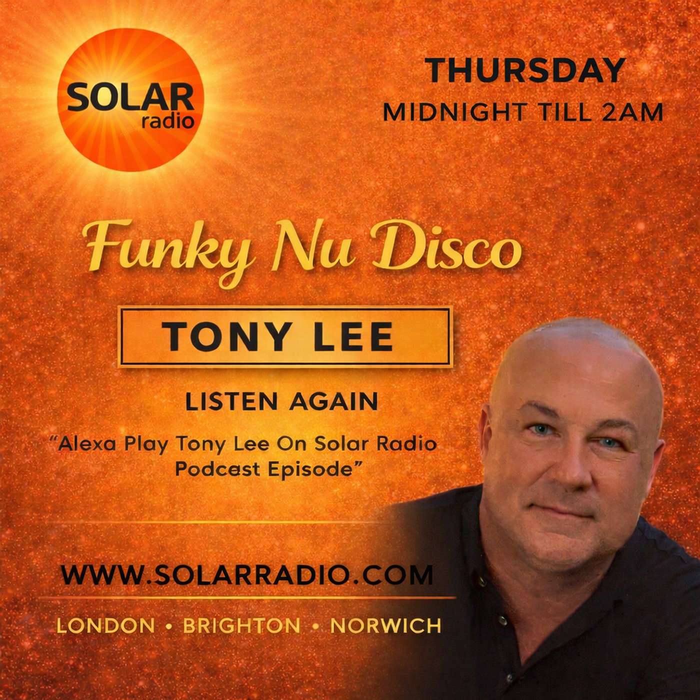 Tony Lee On Solar Radio 23-7-26 episode artwork