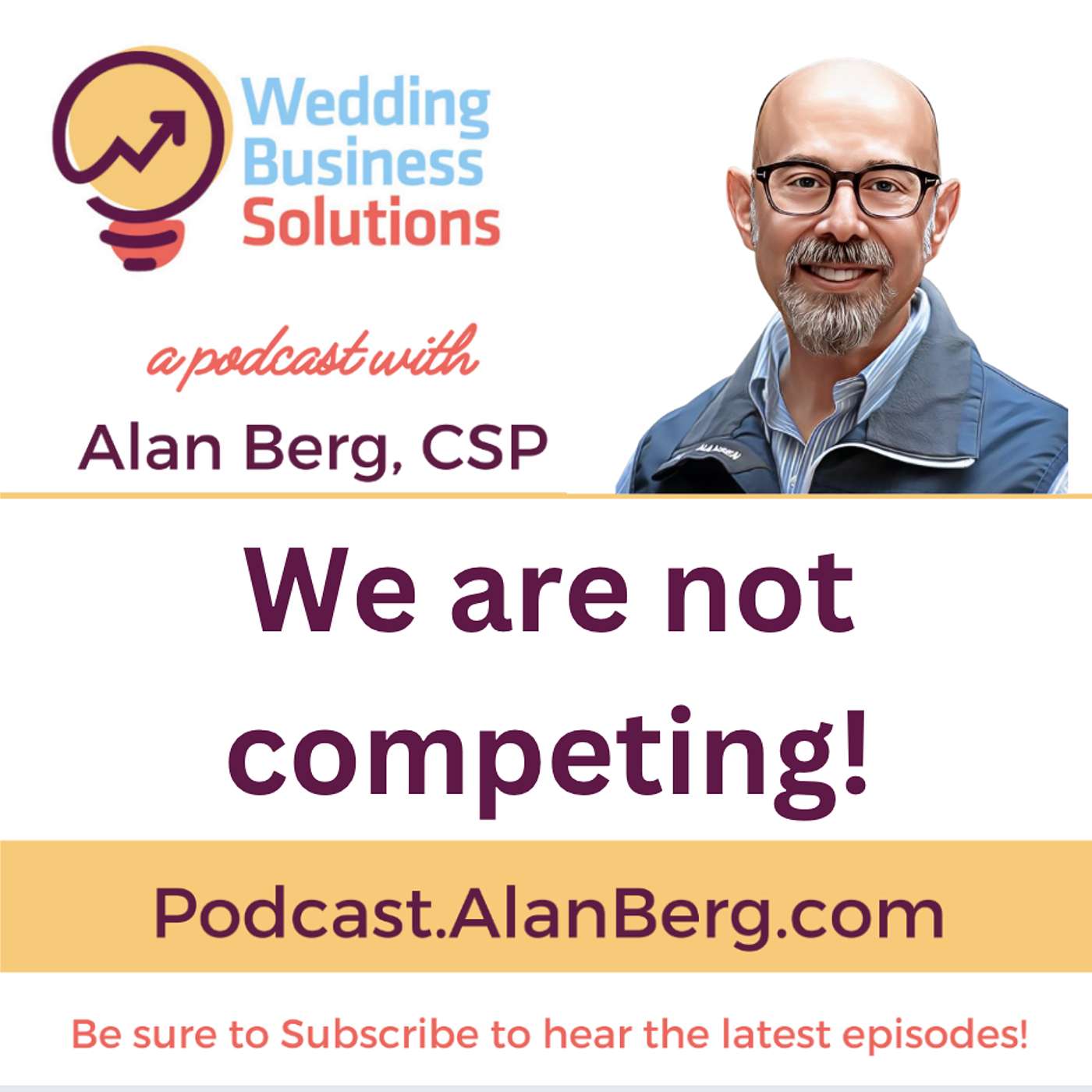 We are not competing!