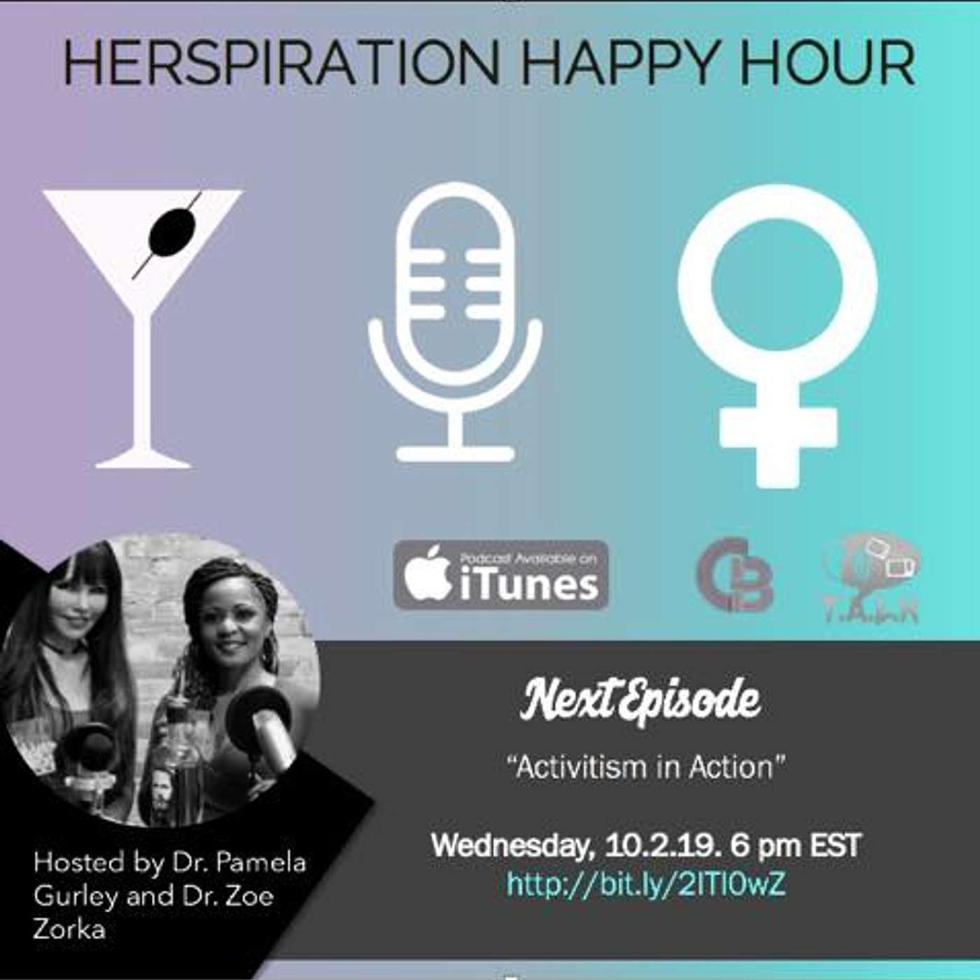 Herspiration Happy Hour Episode 33 (Season TWO): Activism in Action episode artwork