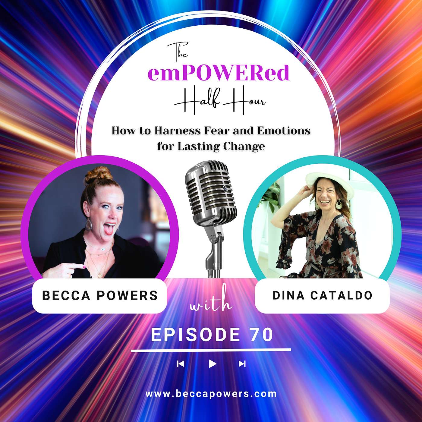 How to Harness Fear and Emotions for Lasting Change with Dina Cataldo