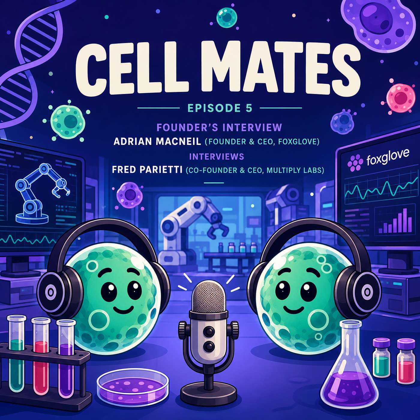 Adrian Macneil Interviews Fred | Cell Mates E5 feat. Foxglove