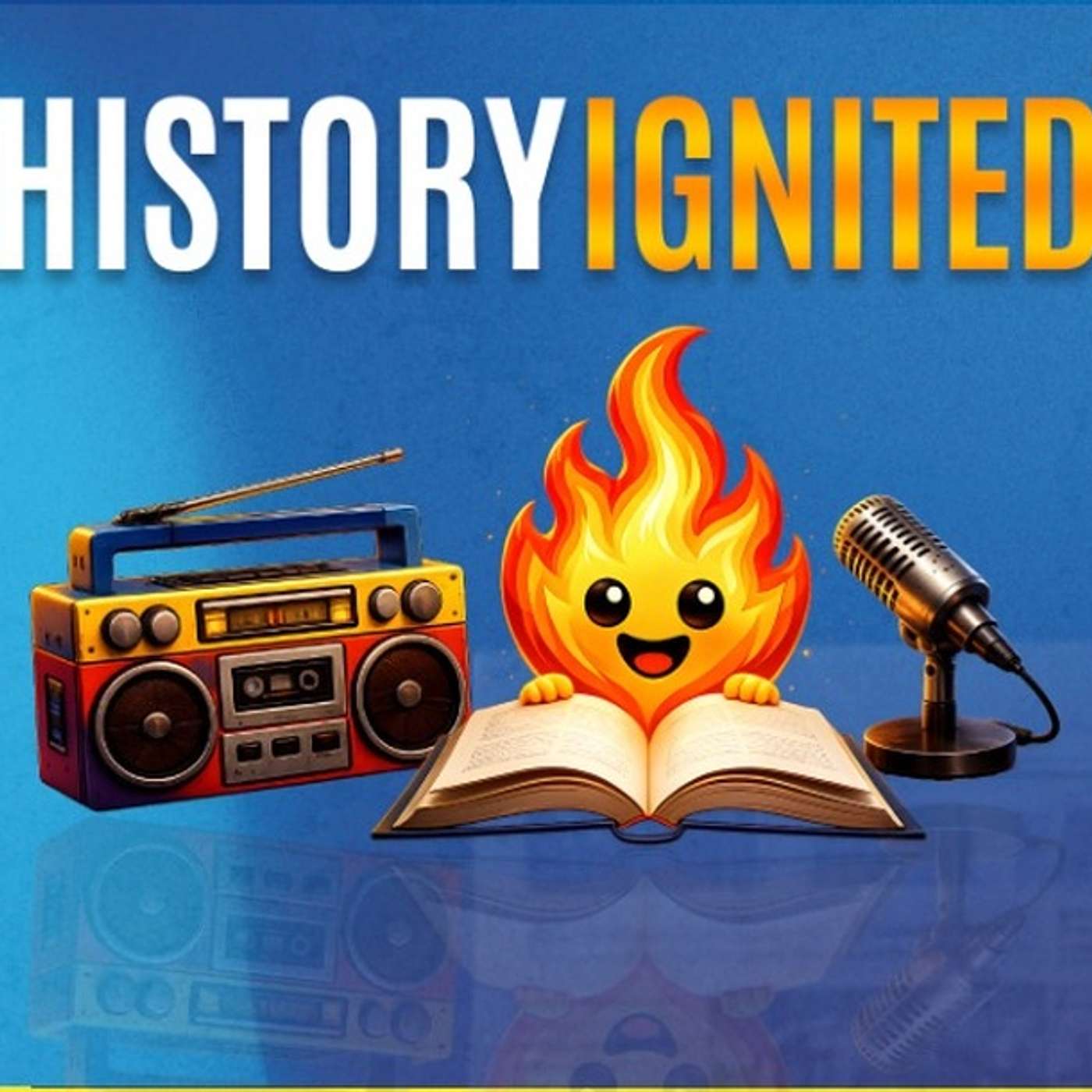 History Ignited podcast website
