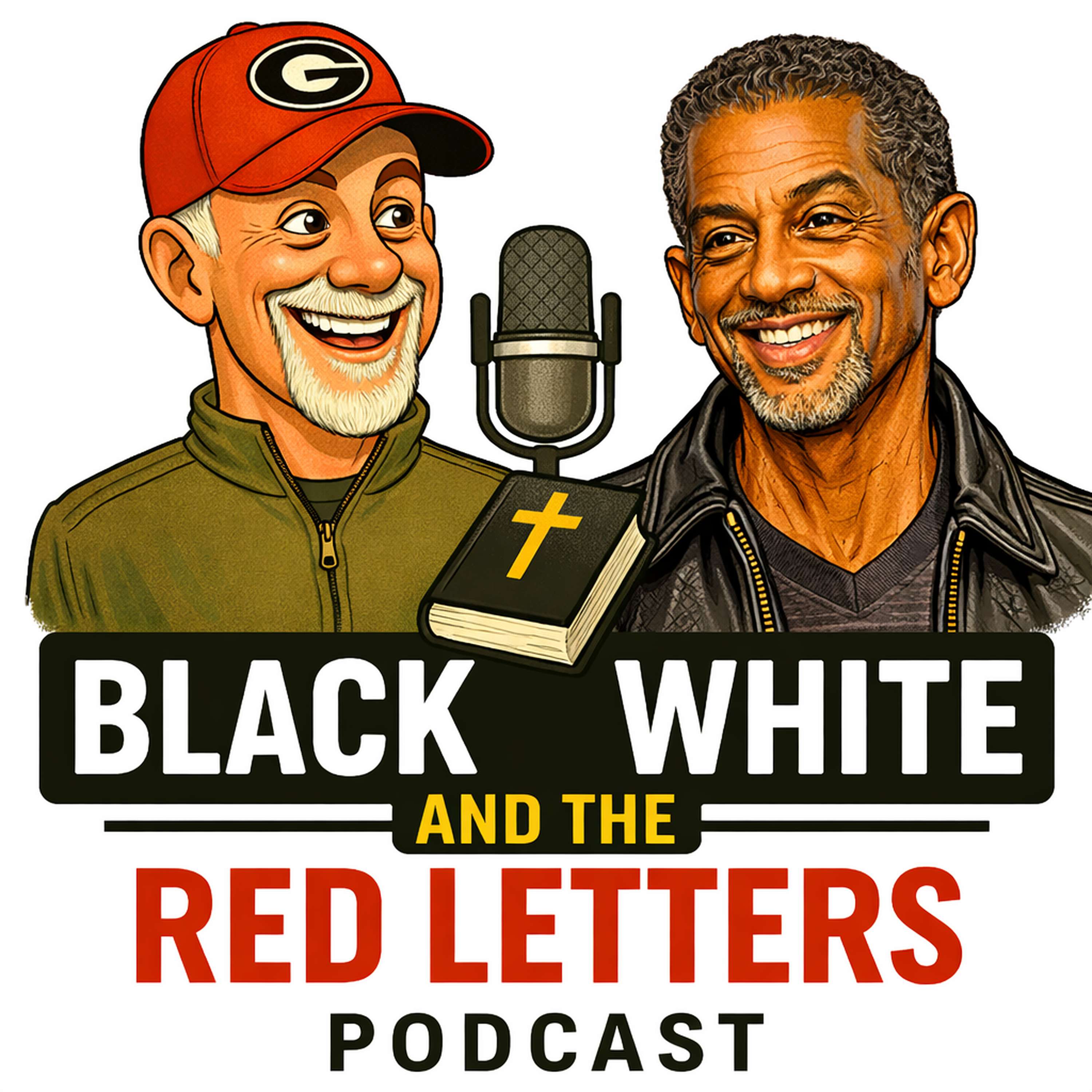 Black, White, and the Red Letters