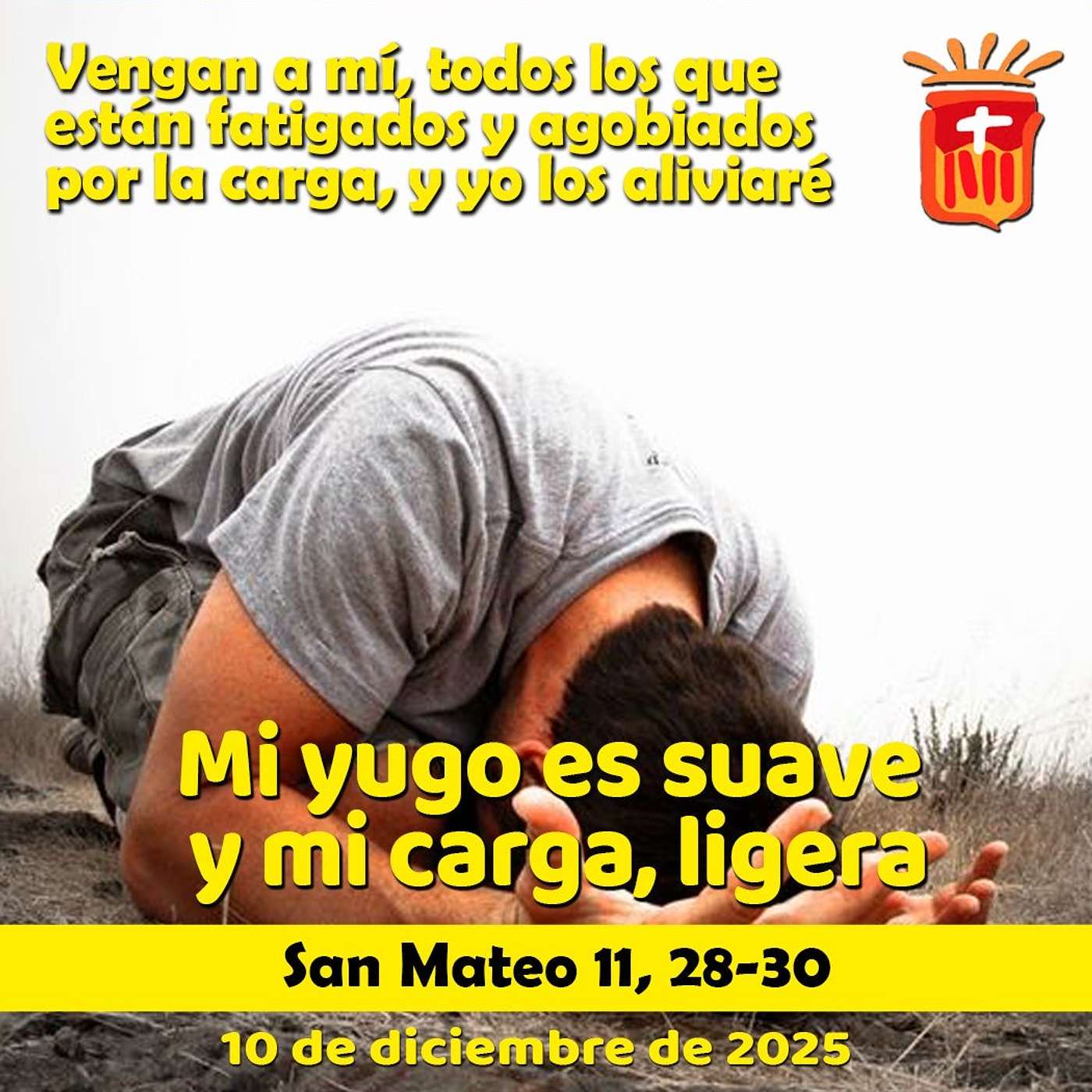 2025-12-10 San Mateo 11, 28-30: Miércoles II Adviento