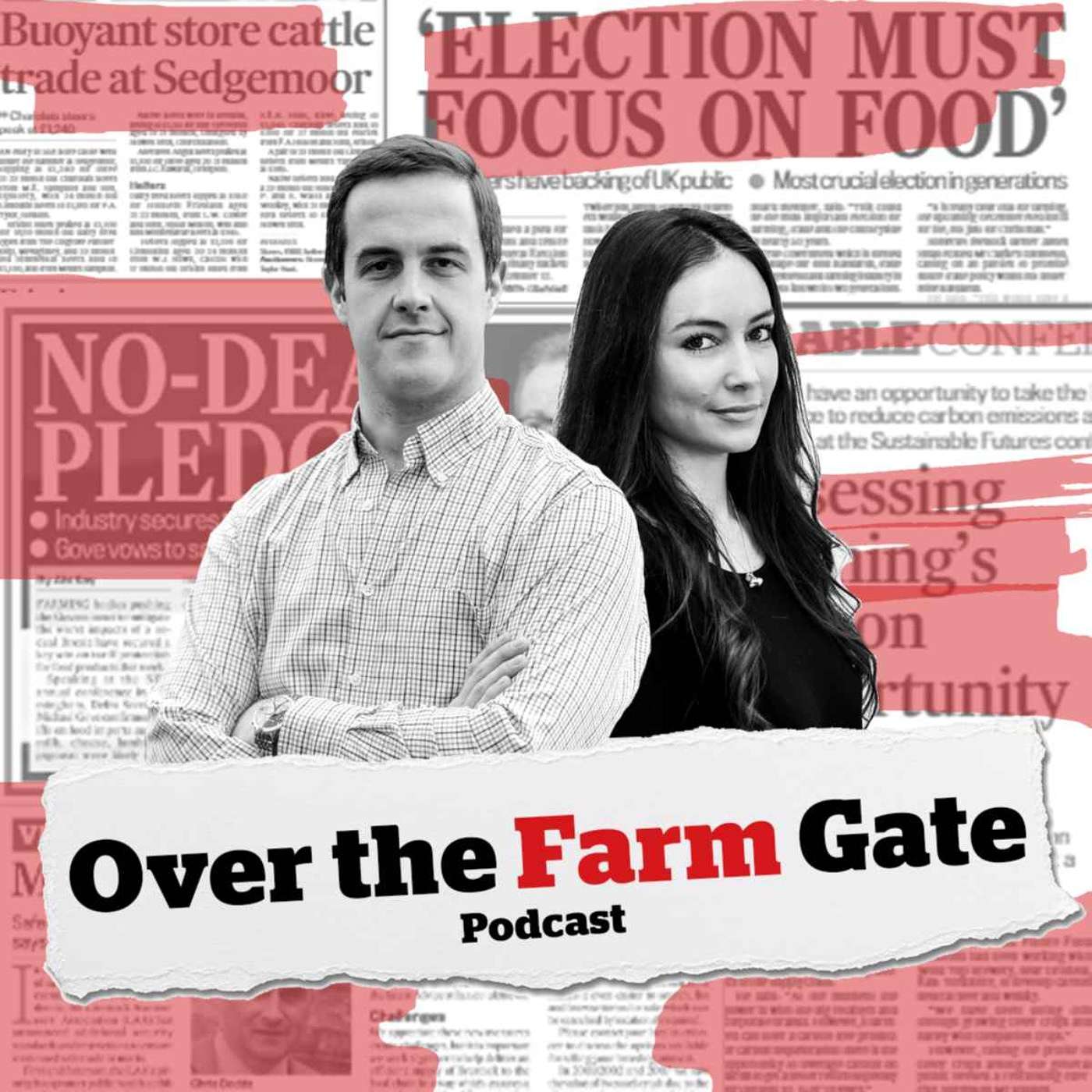 Cover art for the episode "Coronavirus: Staff shortages and the Dairy crisis" from The Farmers Guardian Podcast