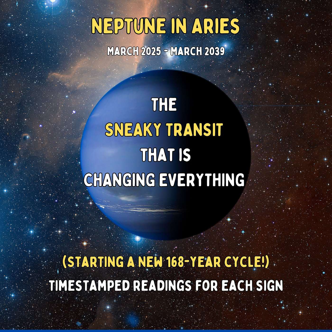 Neptune in Aries ♈️ The SNEAKY TRANSIT that is CHANGING EVERYTHING! March 2025-March 2039
