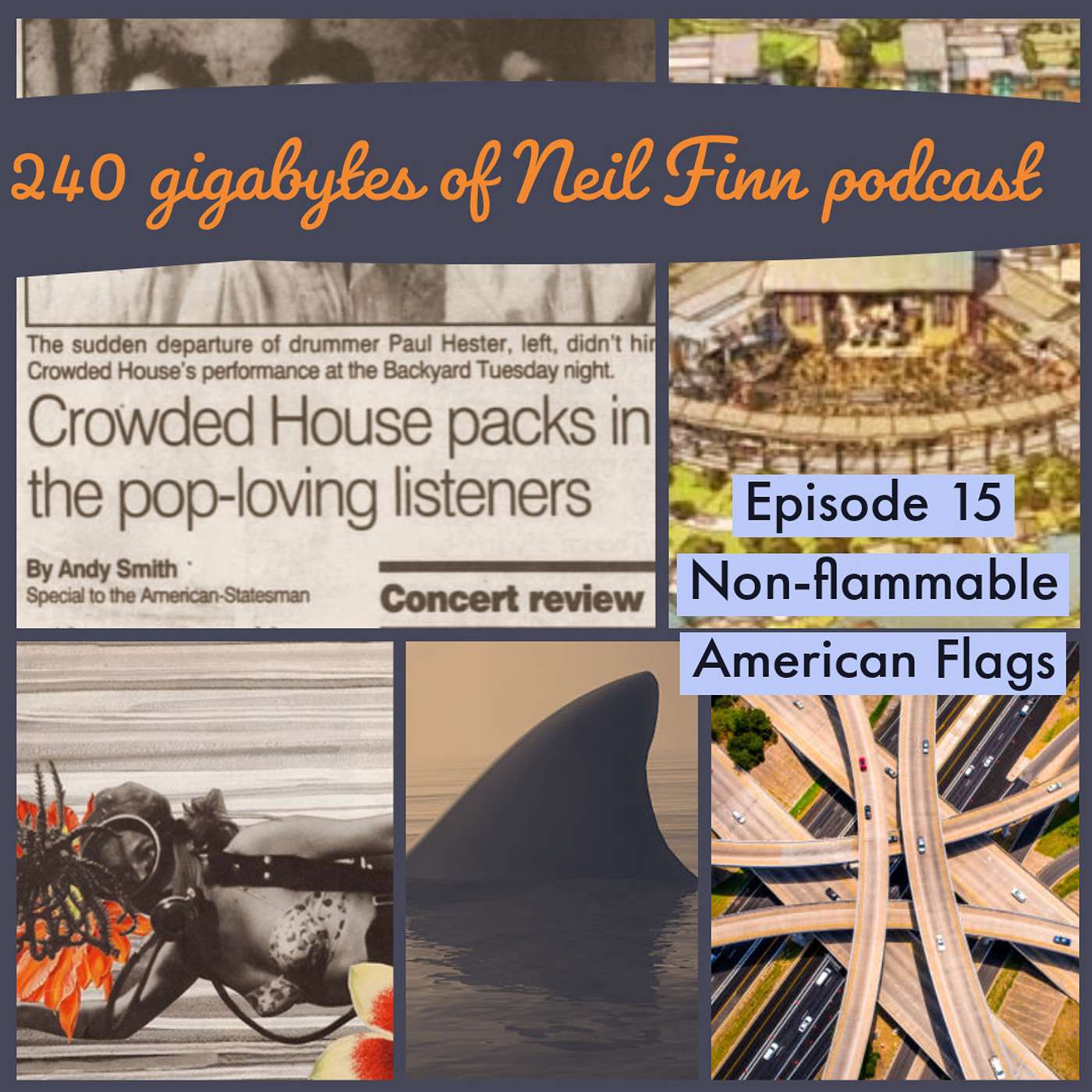 240 gigabytes of Neil Finn podcast