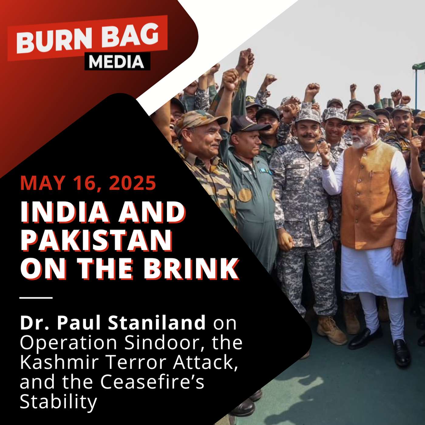 India and Pakistan on the Brink: Dr. Paul Staniland on Operation Sindoor, the Kashmir Terror Attack, and the Ceasefire’s Stability