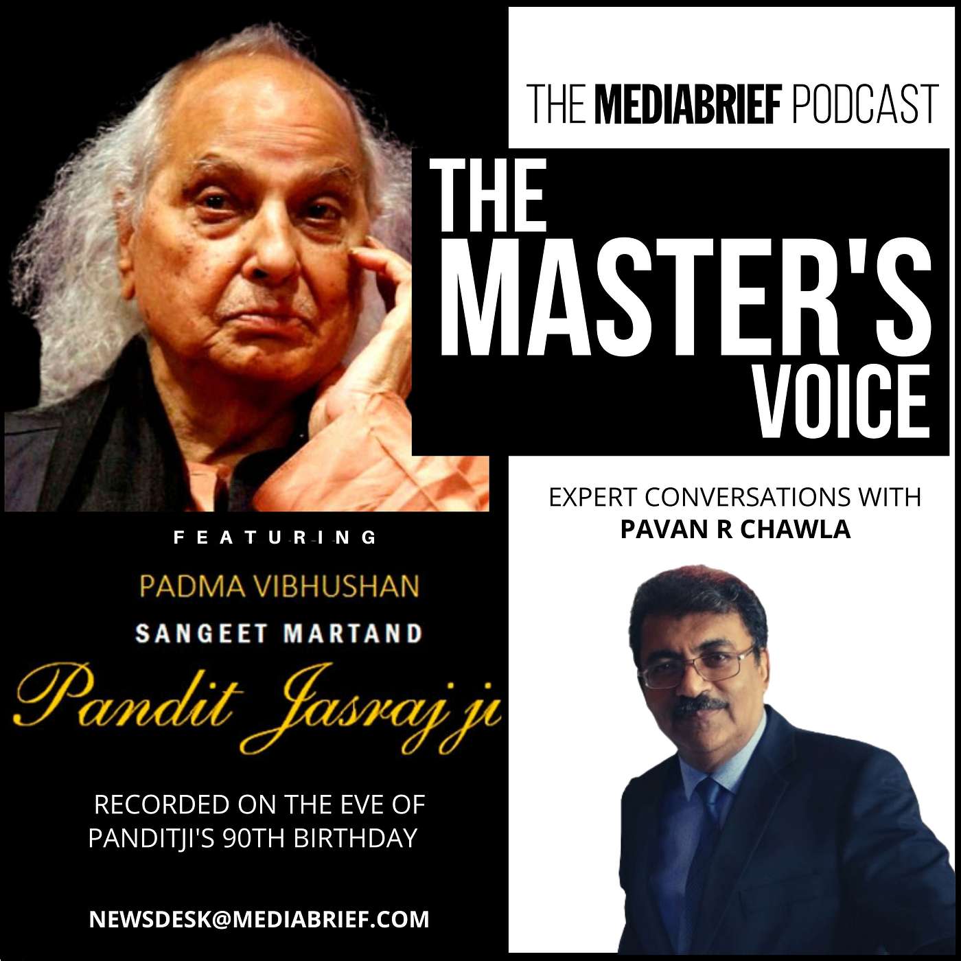 MVP - THE MASTERS\' VOICE PODCAST - MEDIABRIEF