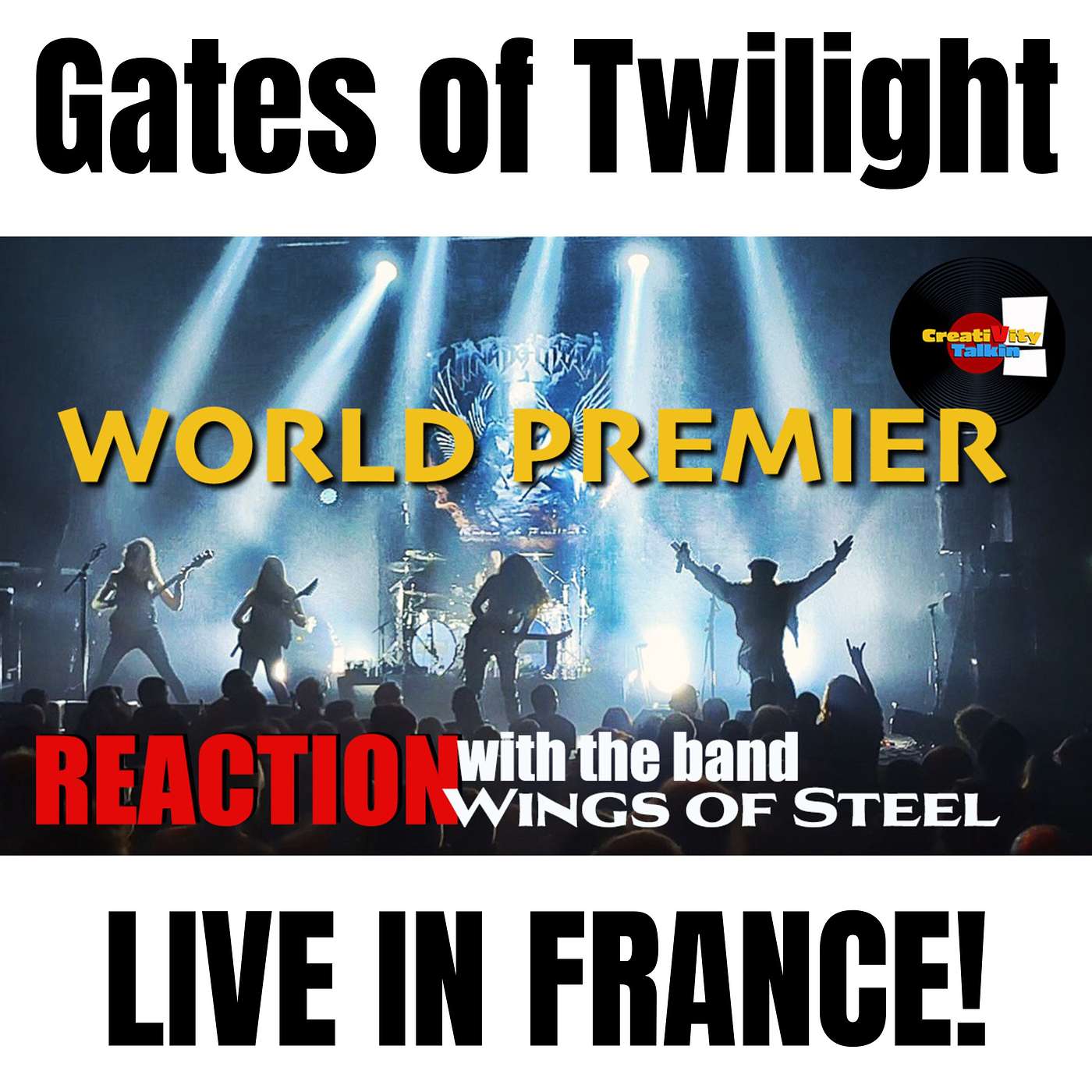 Wings of Steel Gates of Twilight (Live) with the band Reaction