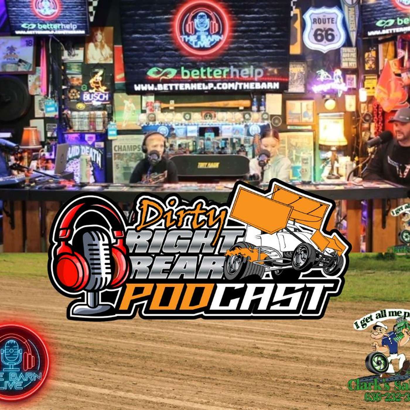 Episode #3: Dirty Right Rear Podcast - Featuring Willow Coleman & Kruize Parson episode artwork