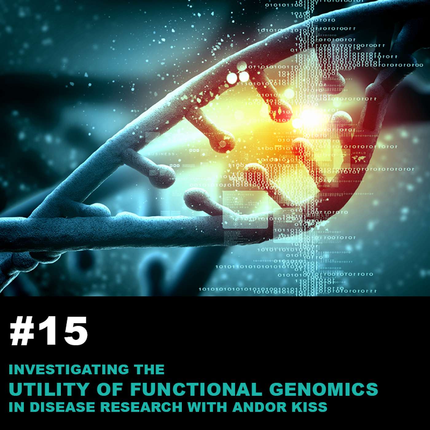 Season2 Ep15: Investigating the Utility of Functional Genomics in Disease Research with Andor Kiss episode artwork