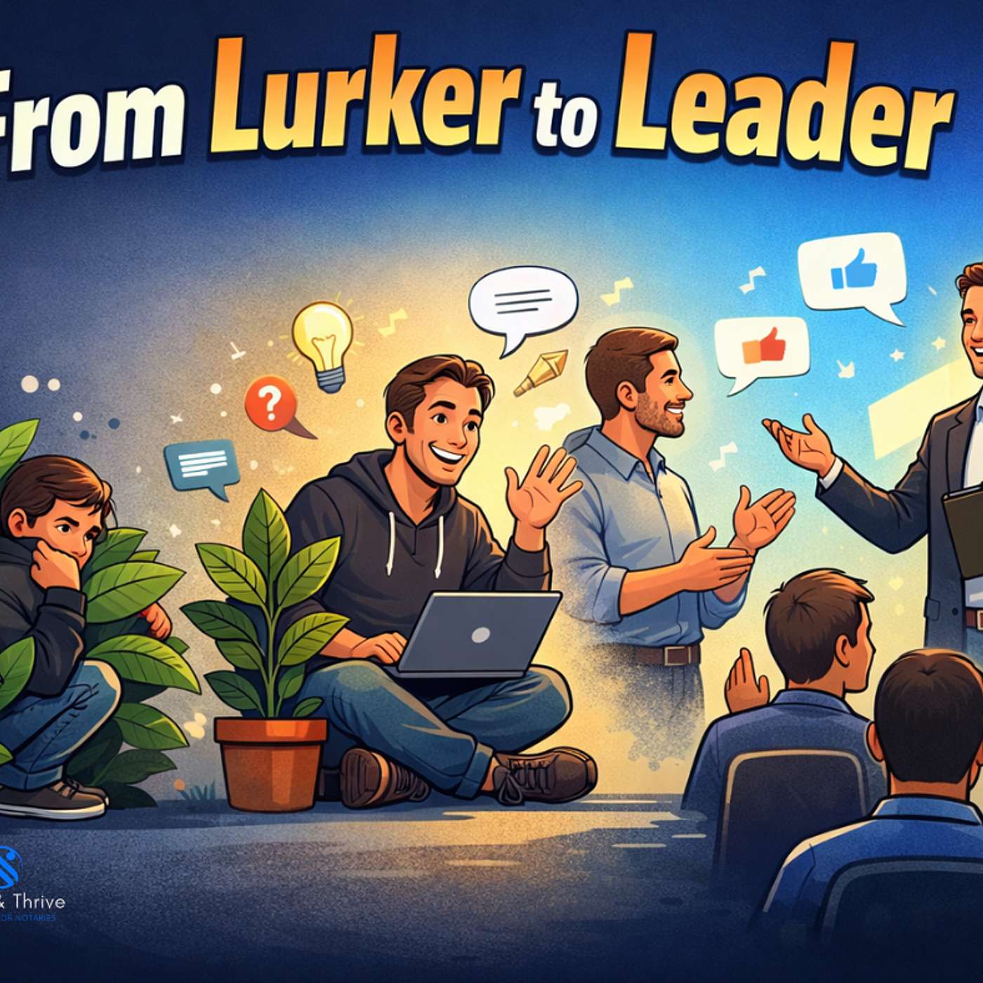From Lurker to Leader