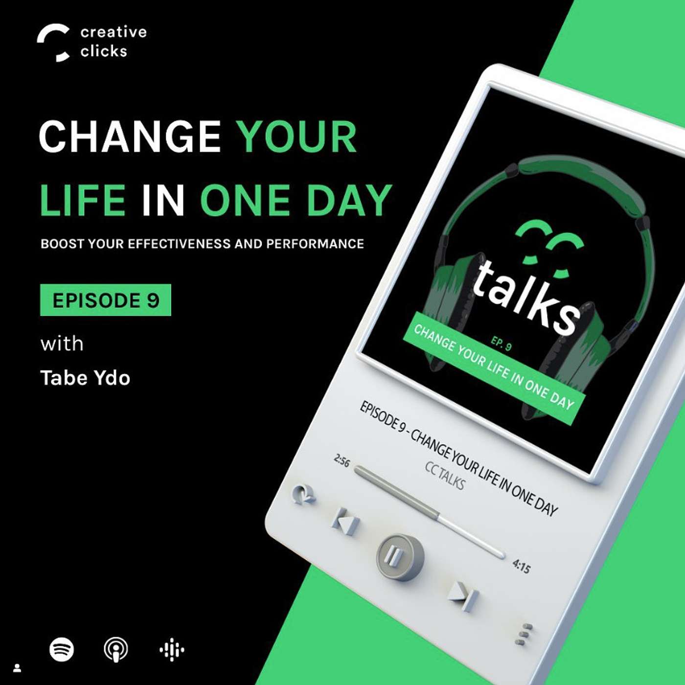 Episode 9 - Change your life in One Day with Tabe Ydo episode artwork
