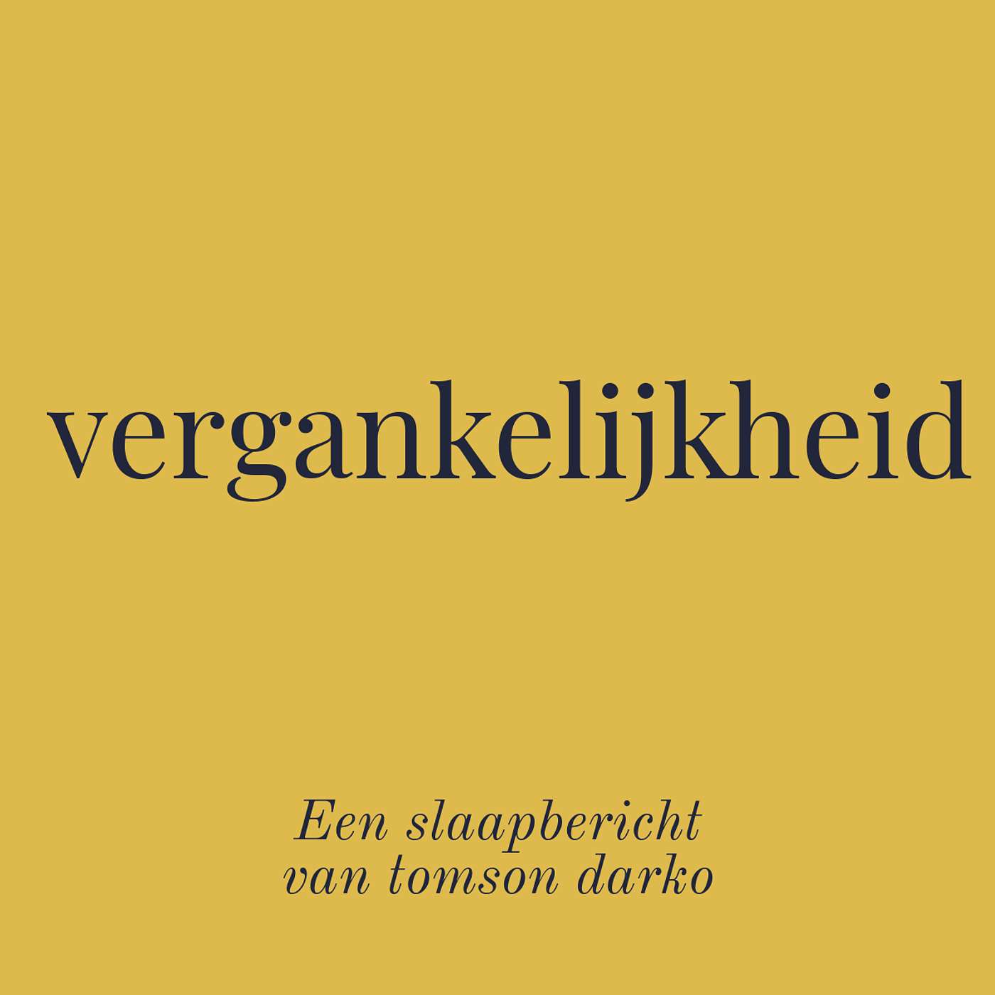 dag 9 - het besef dat alles voorbij gaat