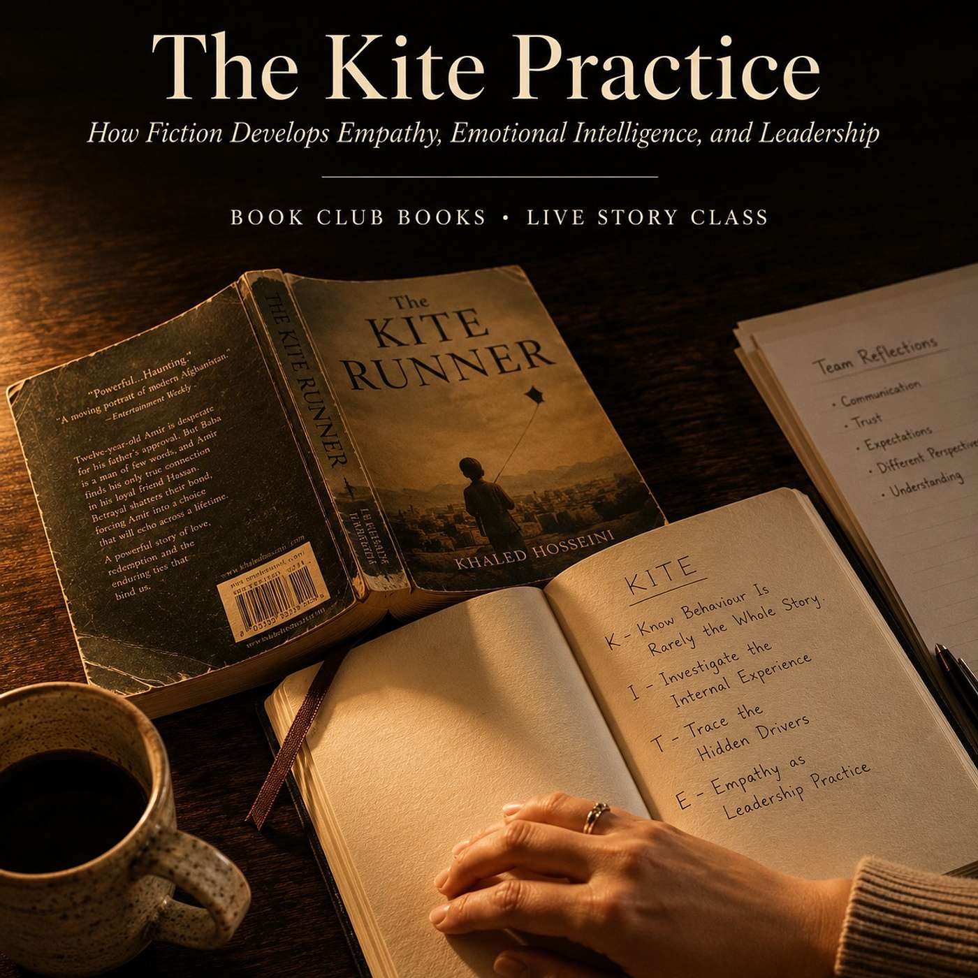 New: The Kite Practice: How Fiction Develops Empathy, Emotional Intelligence, and Leadership Online Live Class episode artwork