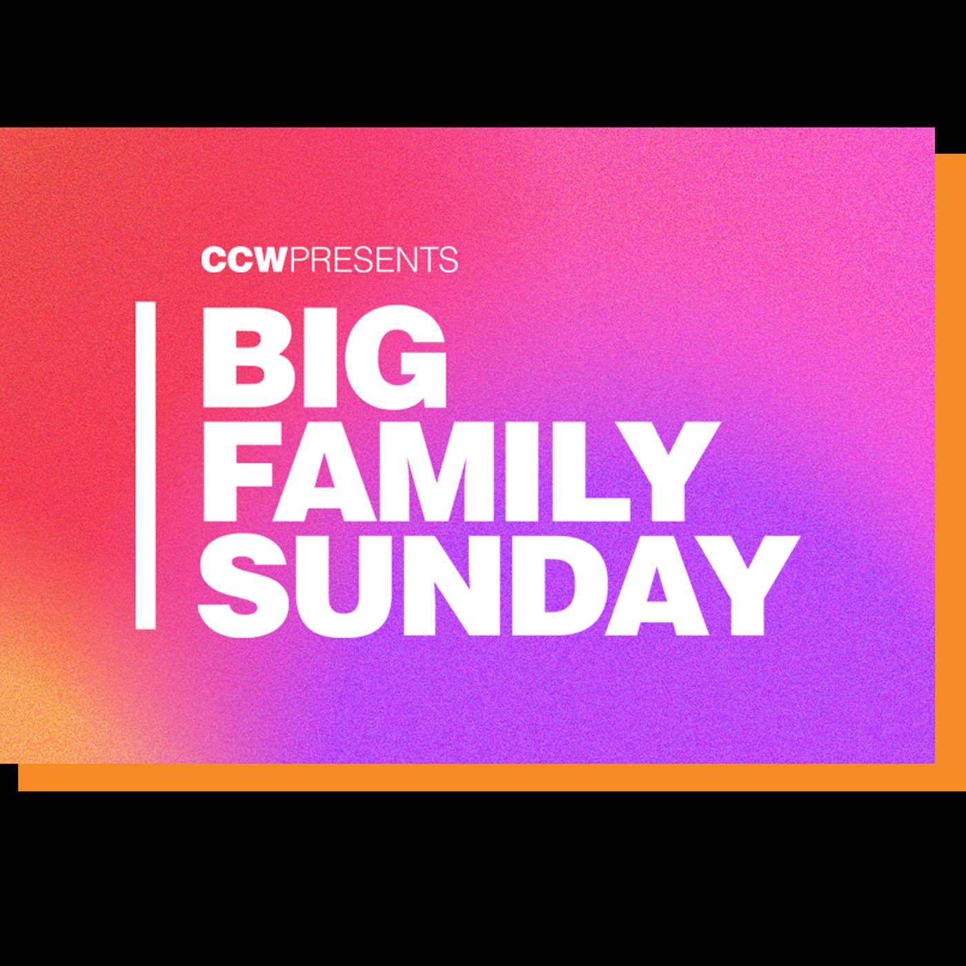 Big Family Sunday, June 2024 episode artwork