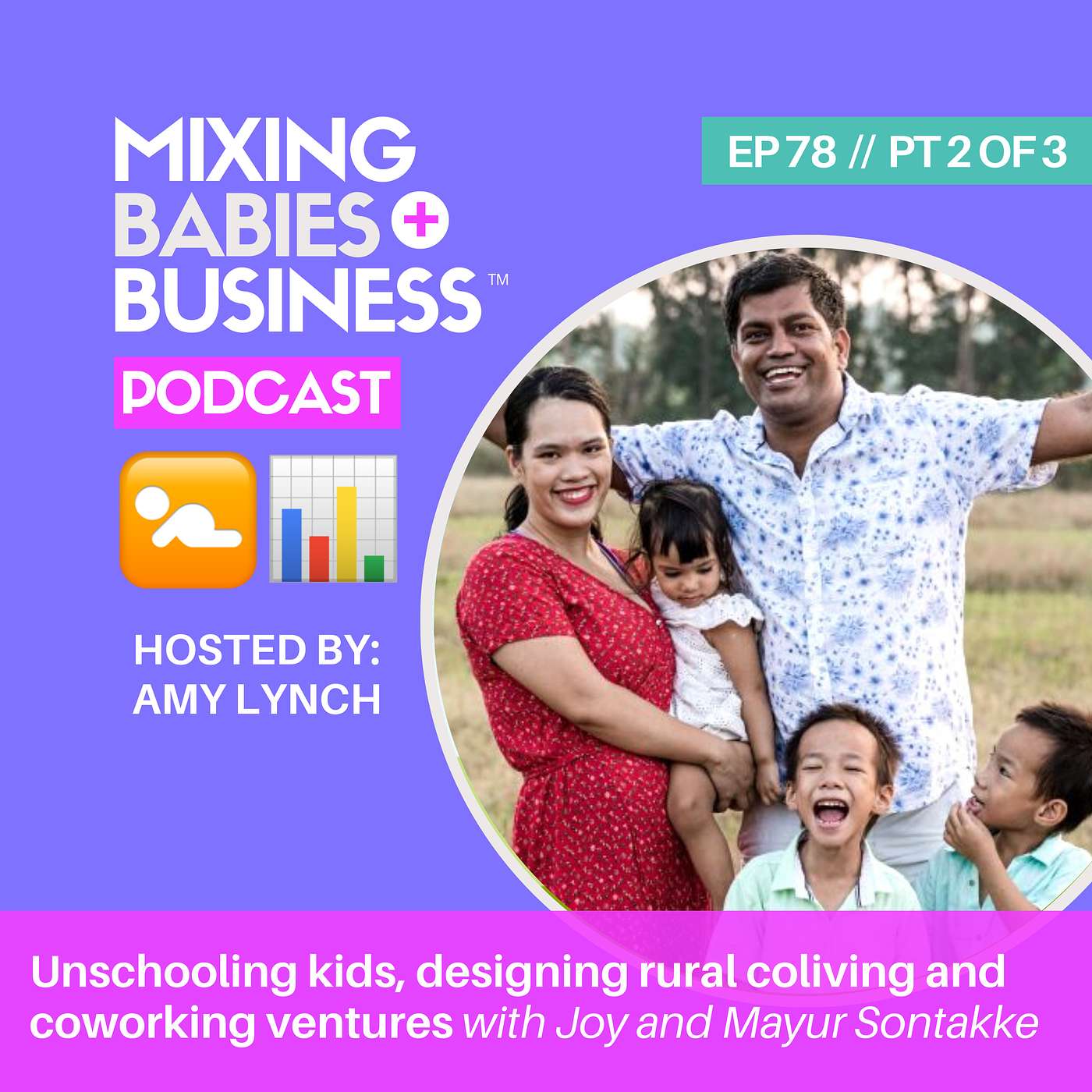 078 | Unschooling kids, designing rural coliving and coworking ventures with Joy and Mayur Sontakke | PT 2