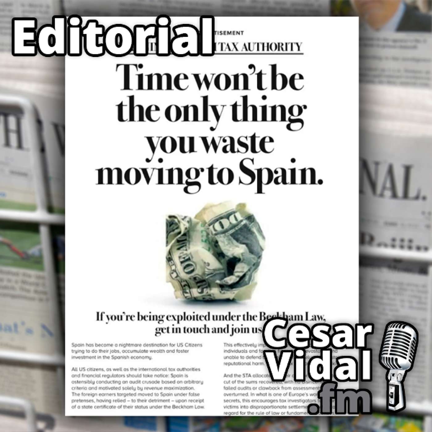 Editorial: El WSJ denuncia los robos de los buscabonus de la Agencia Tributaria - 06/02/25