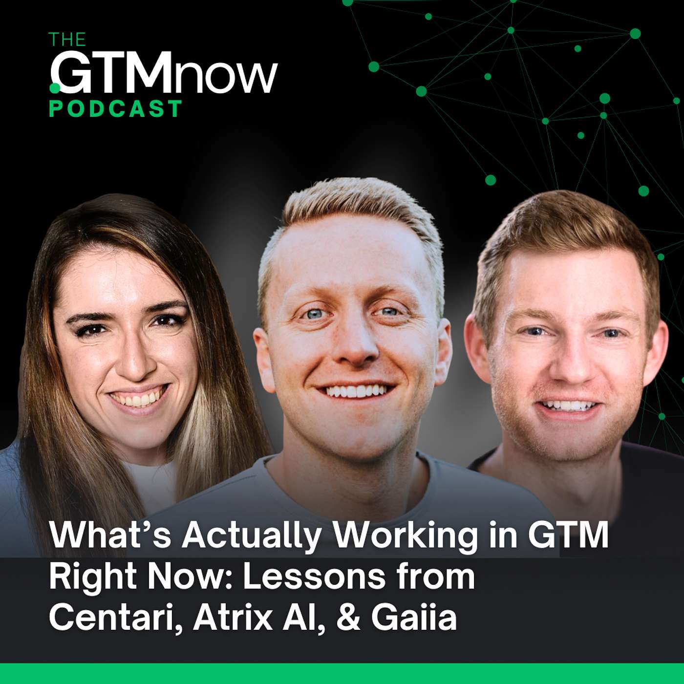 GTM 152: What’s Actually Working in GTM Right Now: Lessons from Centari, Atrix AI, & Gaiia GTM 152: What’s Actually Working in GTM Right Now: Lessons from Centari, Atrix AI, & Gaiia