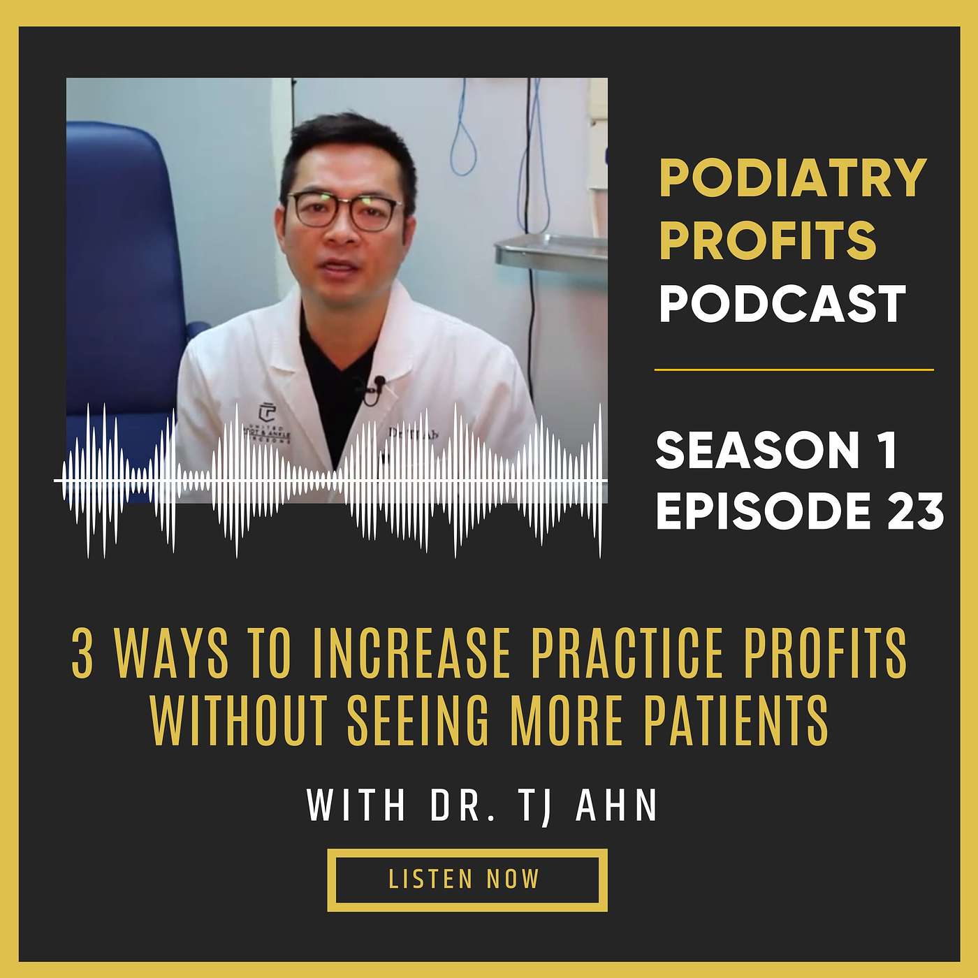 3 Ways To Increase Practice Profits Without Seeing More Patients episode artwork