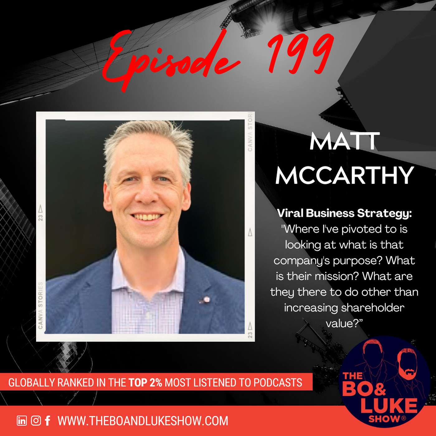 #199 - Mission-Driven Companies vs. Shareholder Value: Insights from Matt McCarthy