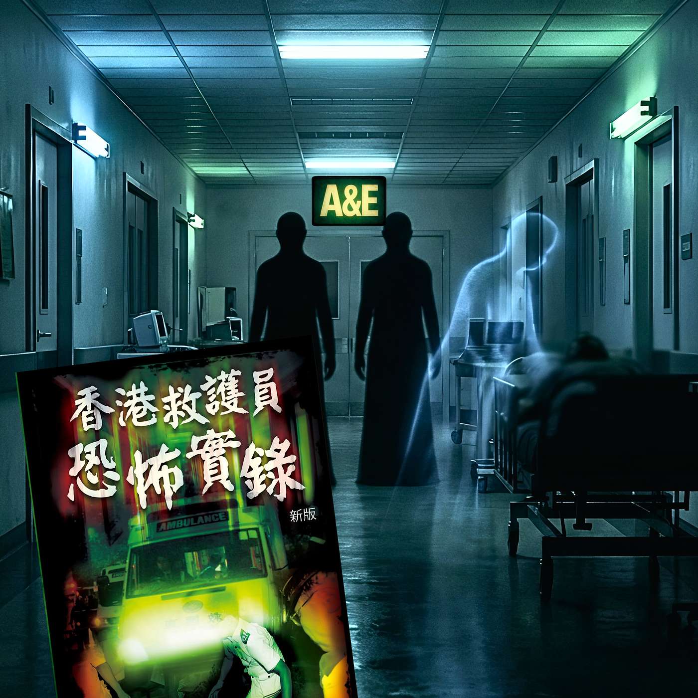 異度讀書001｜《香港救護員恐怖實錄》｜ 「唔好捉我走呀...」救護車內的勾魂使者！｜西沙公路車禍，司機竟靈魂出竅親自報警？｜連官方都不敢承認的靈異事件！ episode artwork