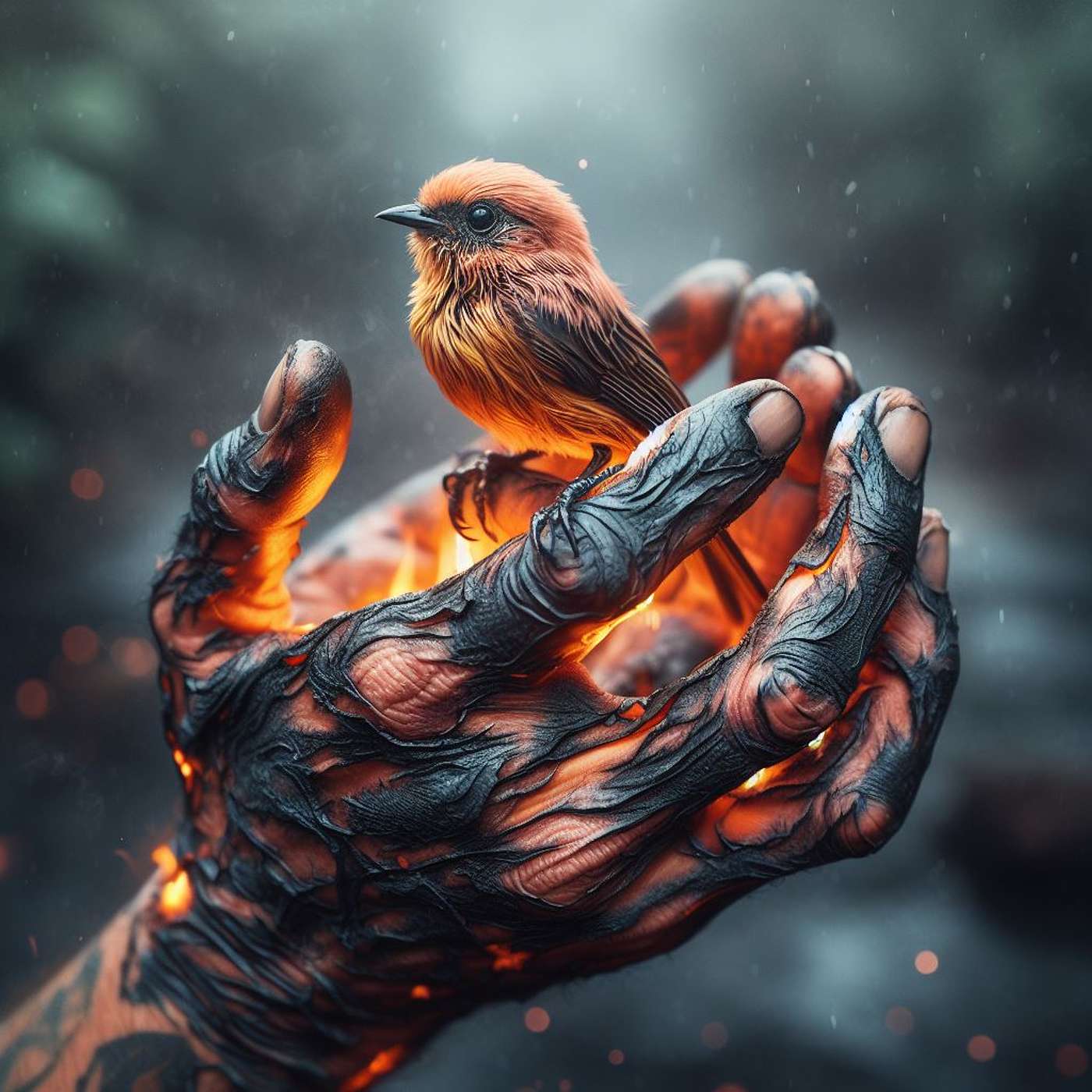 T64CD22 Plucked From The Fire The Scars Of Love Nicholas Mazzio Lauren Mazzio The Rain