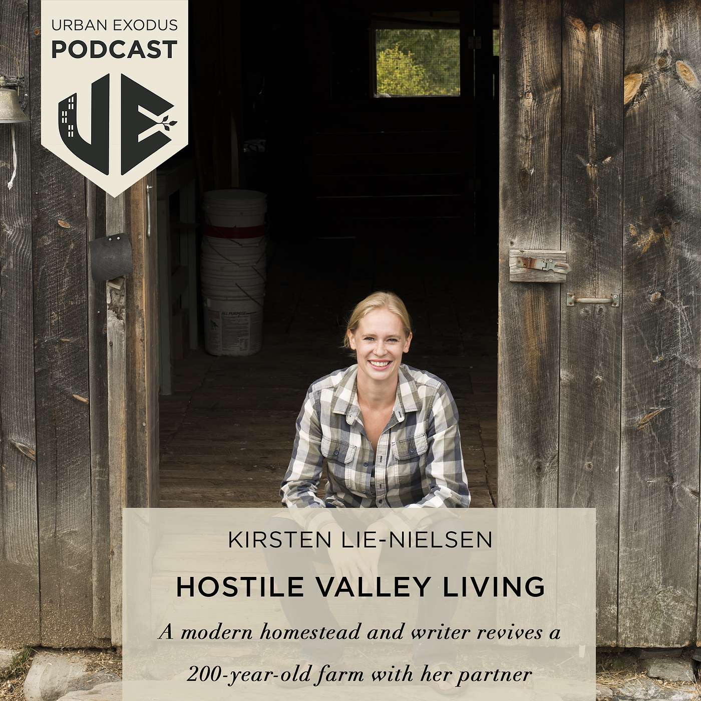 E8: A modern homesteader revives a 200-year-old farm with her partner | Kirsten Lie-Nielsen of Hostile Valley Living in Liberty, ME episode artwork