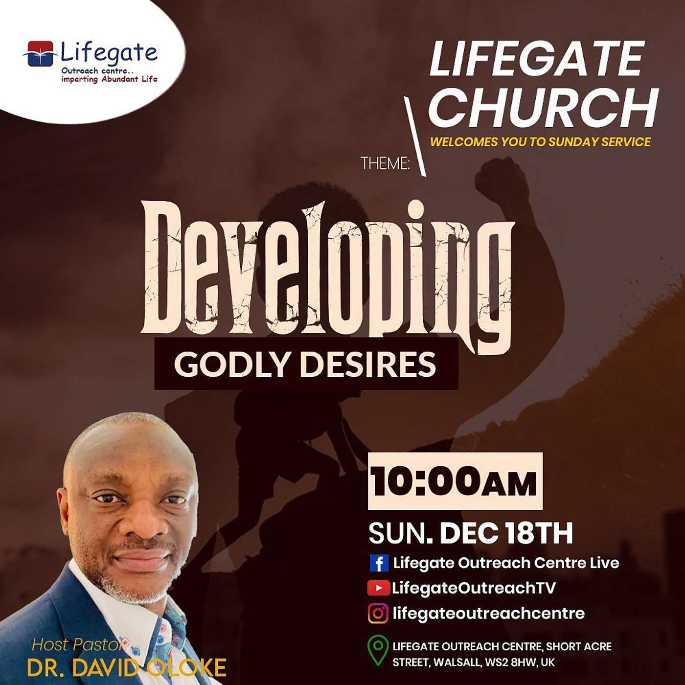 Developing Godly Desires - Lifegate Church - 18.12.22 episode artwork