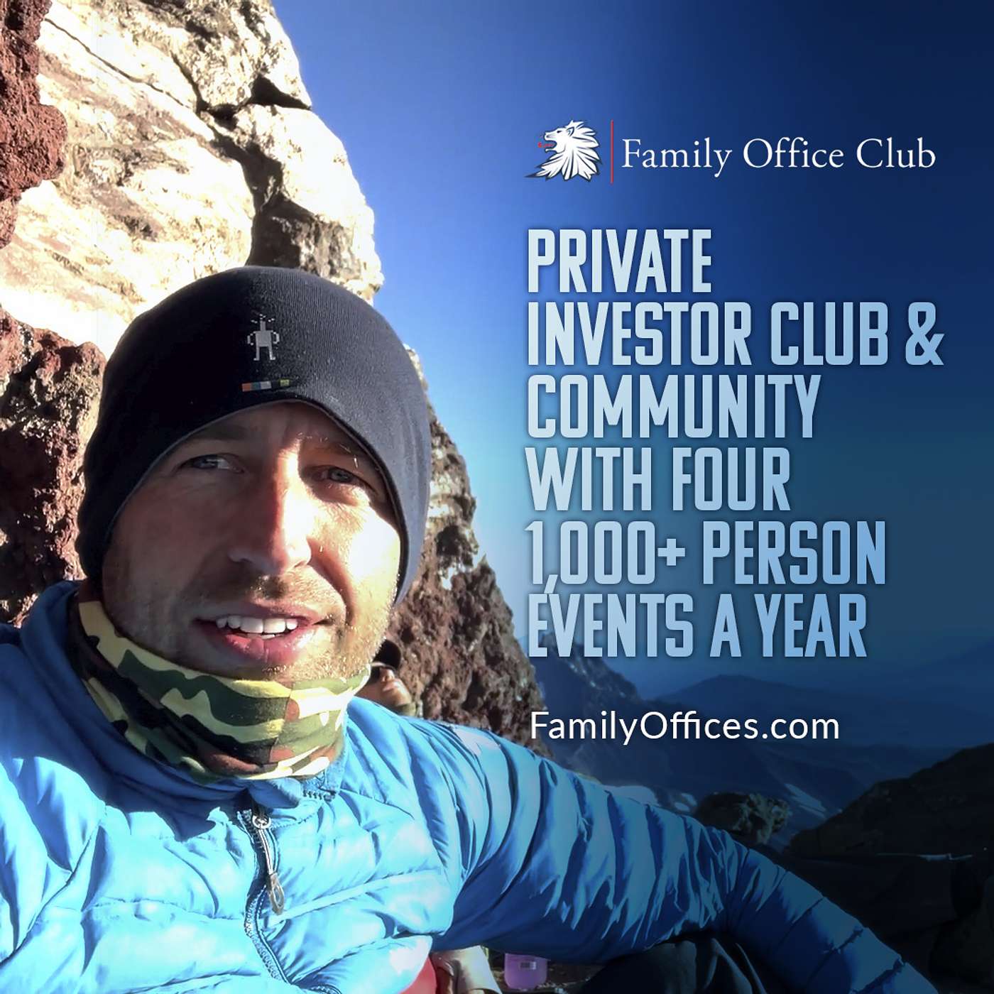 Private Investor Club & Community With Four 1,000+ Person Events a Year