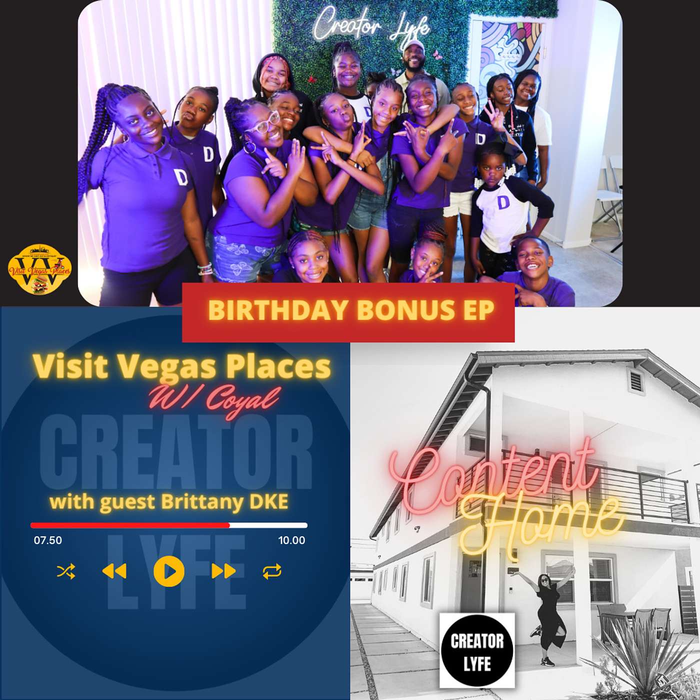 Las Vegas live the lyfe of a creator with content Queen Brittany Dke, owner of Creator Lyfe