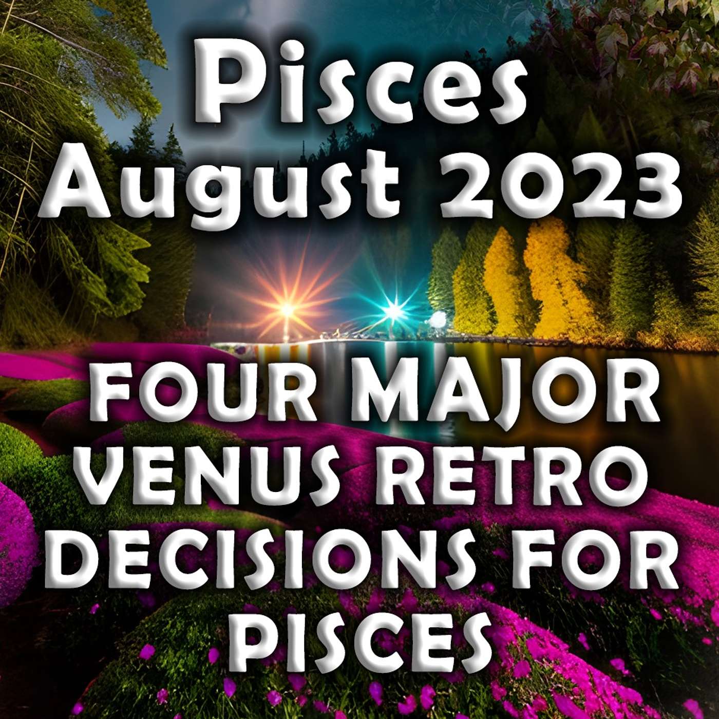 Pisces August 2023 FOUR MAJOR VENUS RETRO DECISIONS for PISCES Astrology Horoscope Forecast