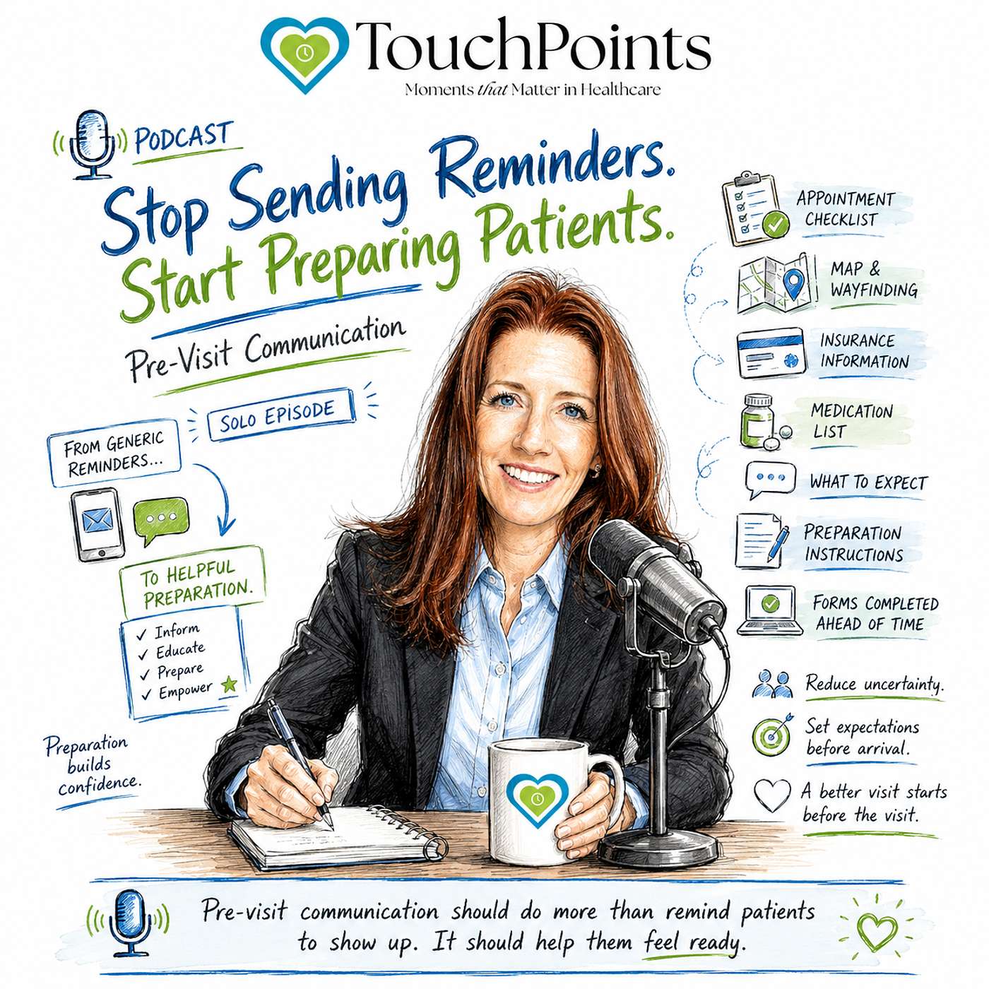 Stop Sending Reminders. Start Preparing Patients. episode artwork