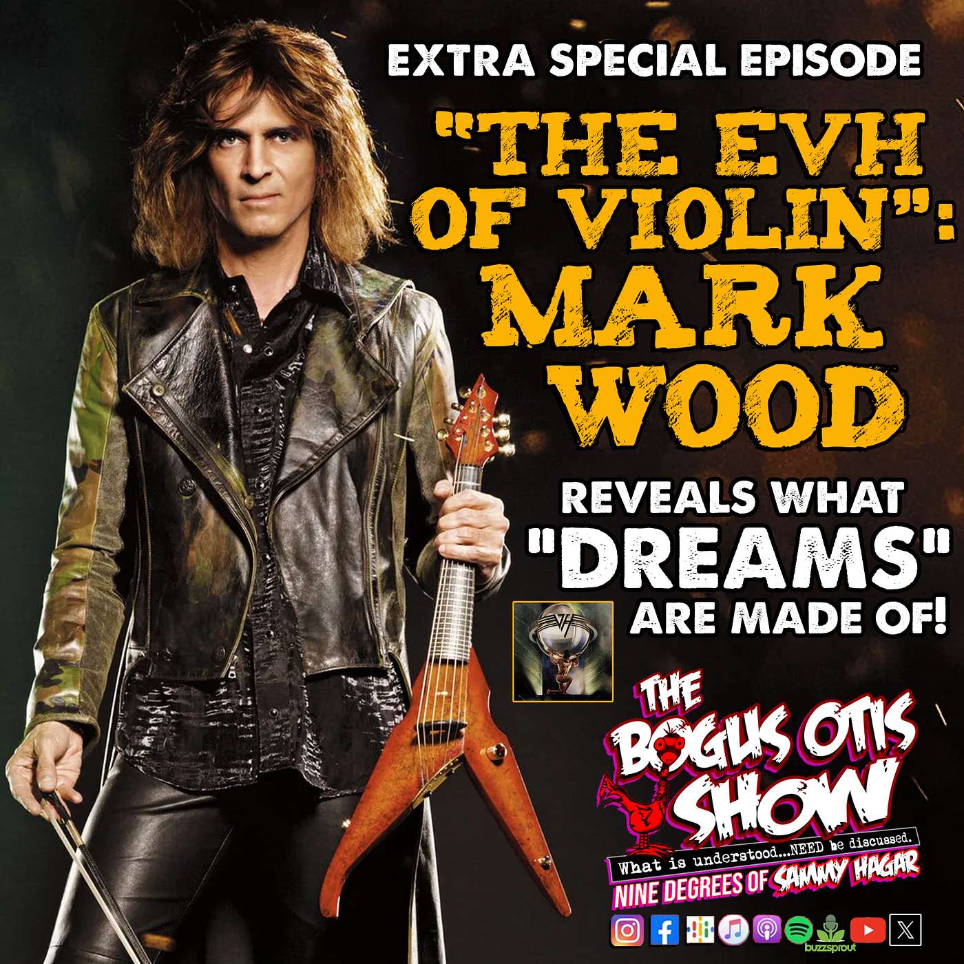 S7 Episode 010: The EVH of The Electric Violin: MARK WOOD! episode artwork