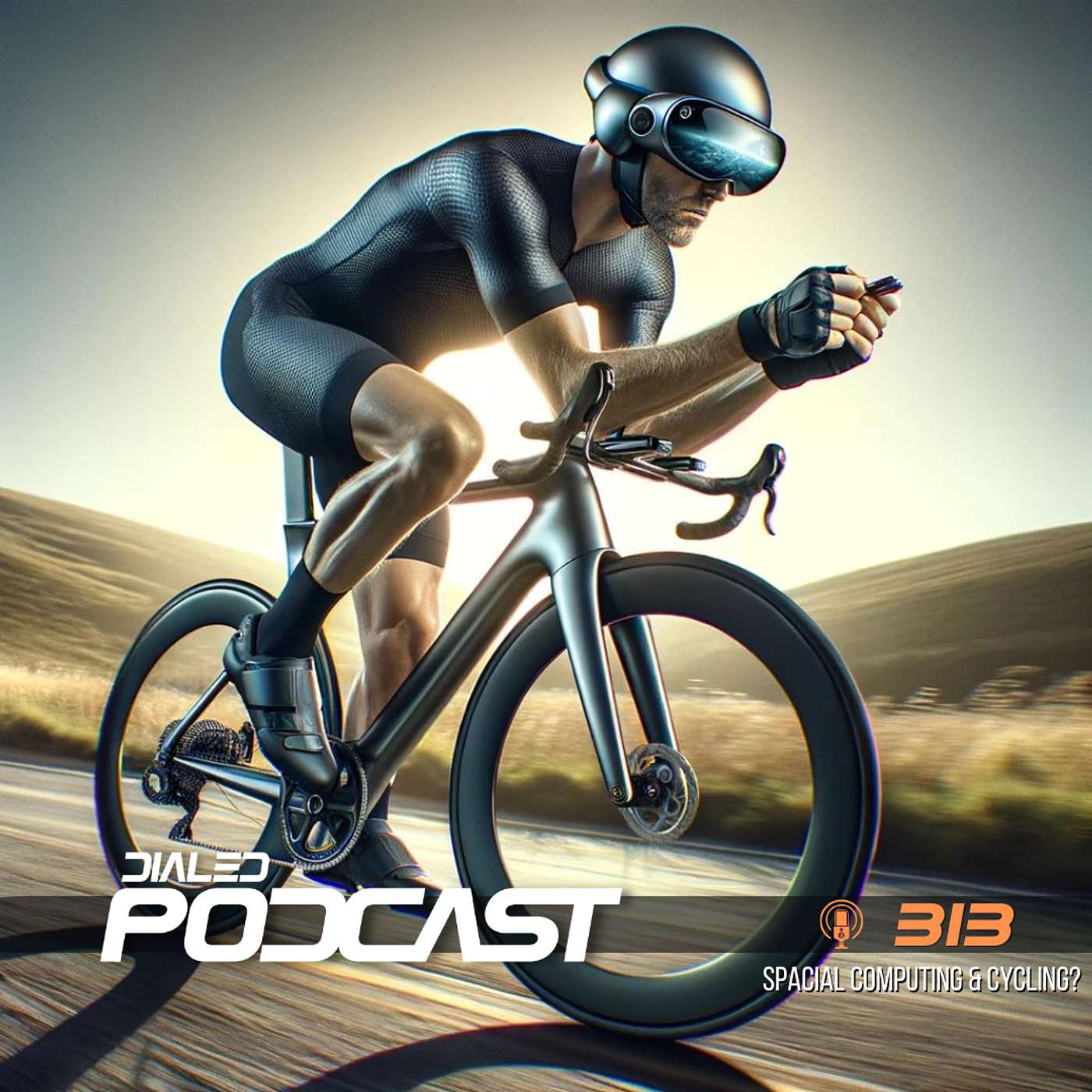 Dialed Podcast 313 - How will spatial computing influence and/or affect cycling? episode artwork