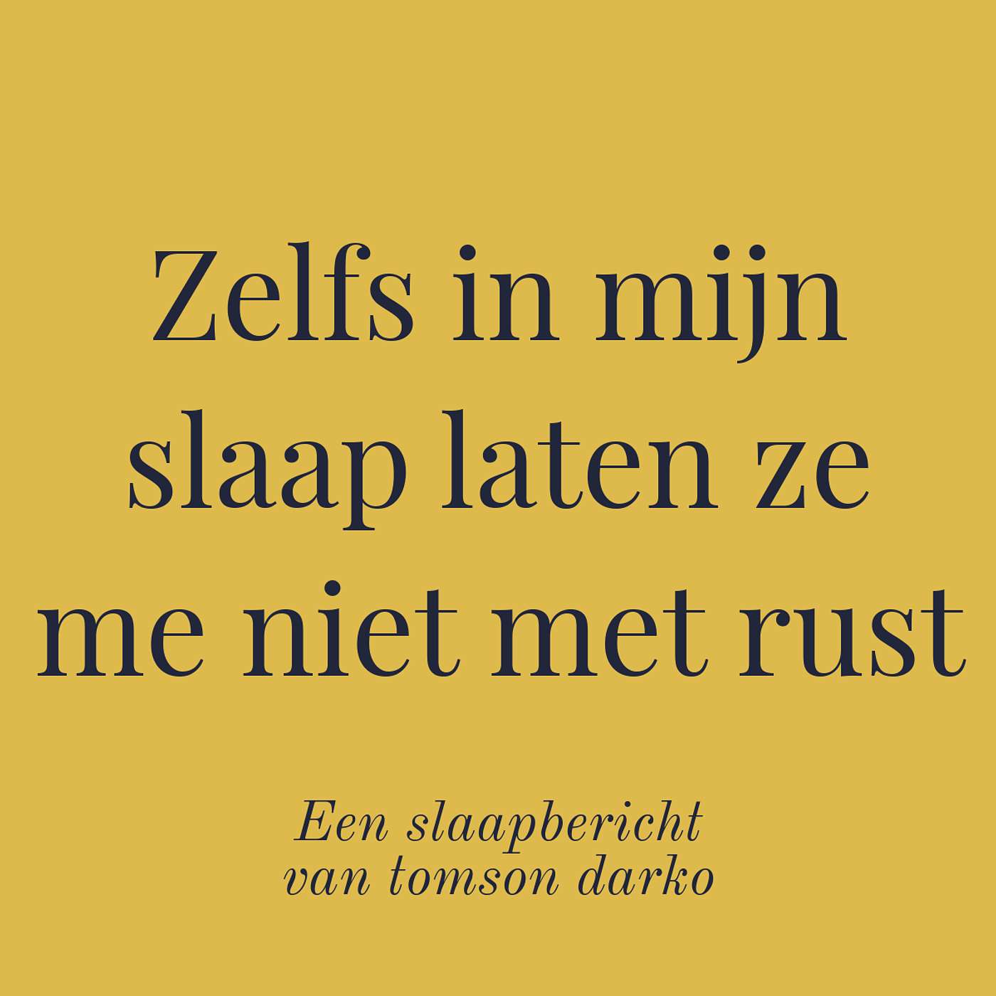 Dromen over narcisten