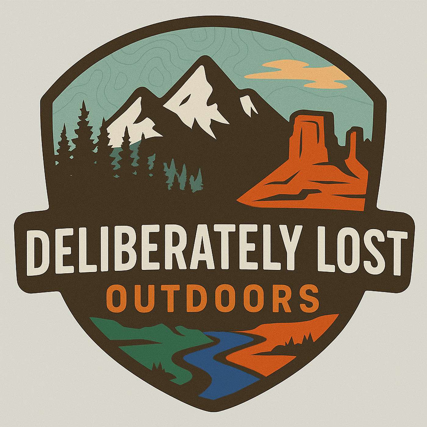 Deliberately Lost Outdoors