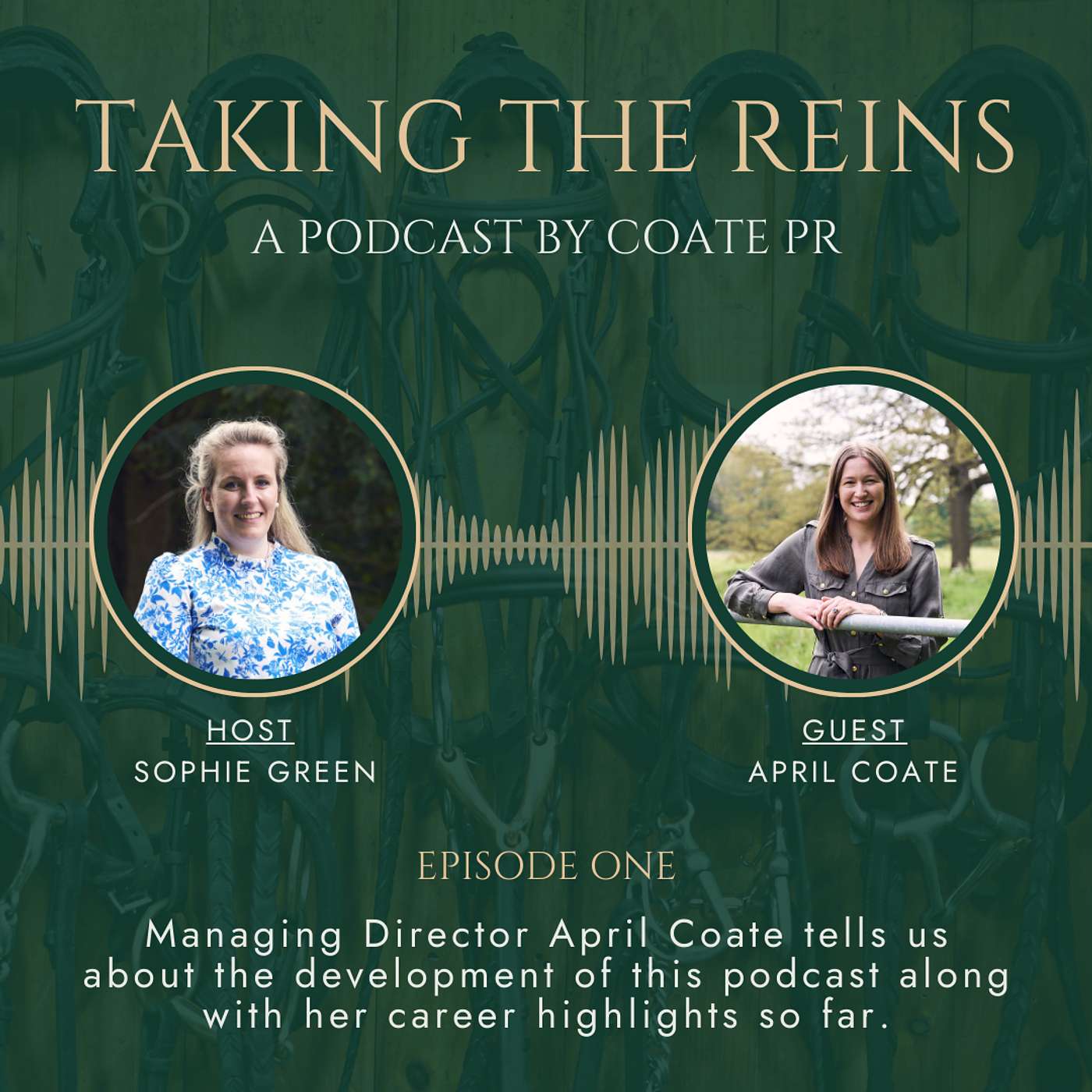 Welcome to the first episode of Taking The Reins by Coate PR with Managing Director April Coate episode artwork